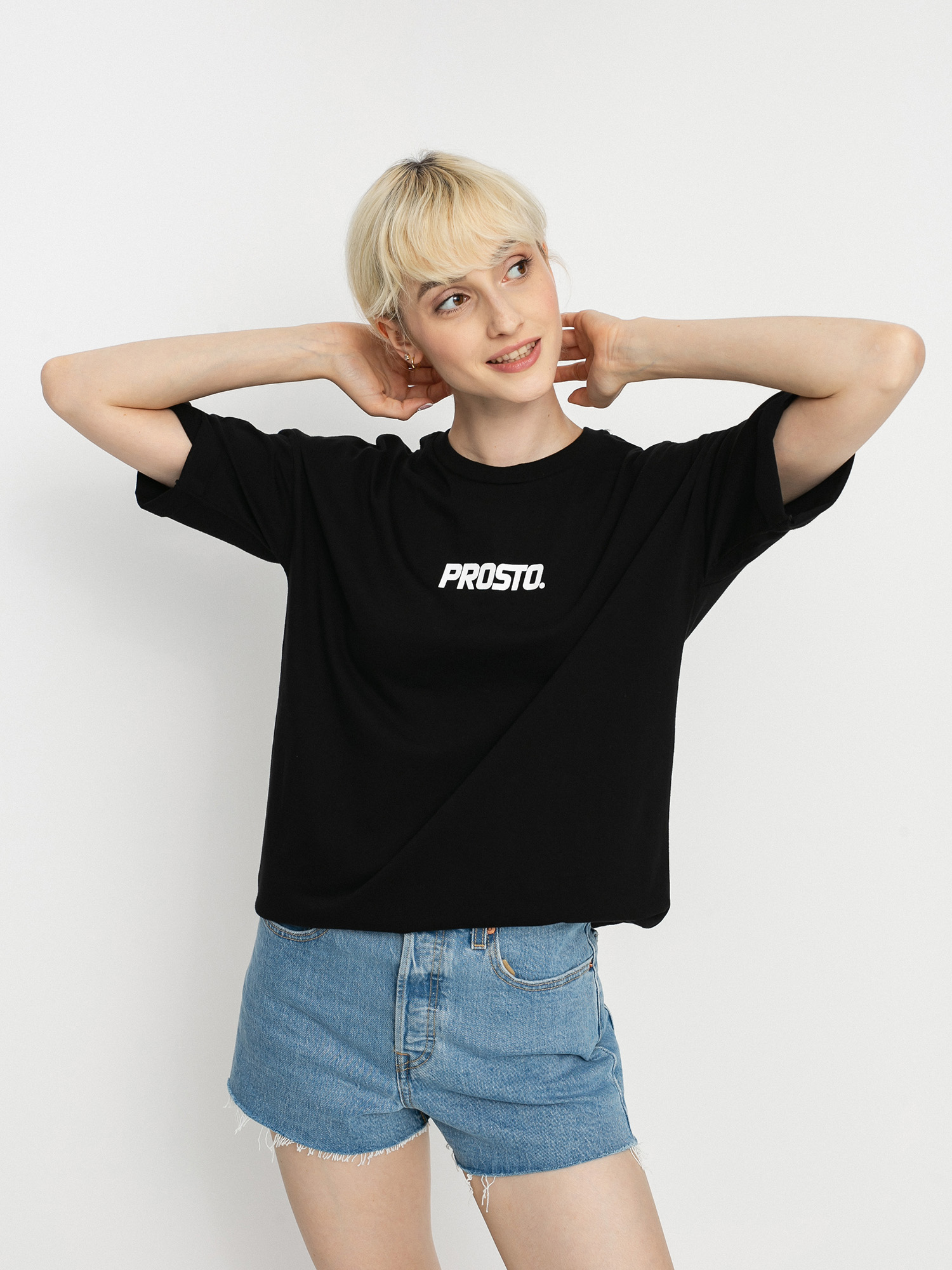 T-shirt Prosto Deta Wmn (black)