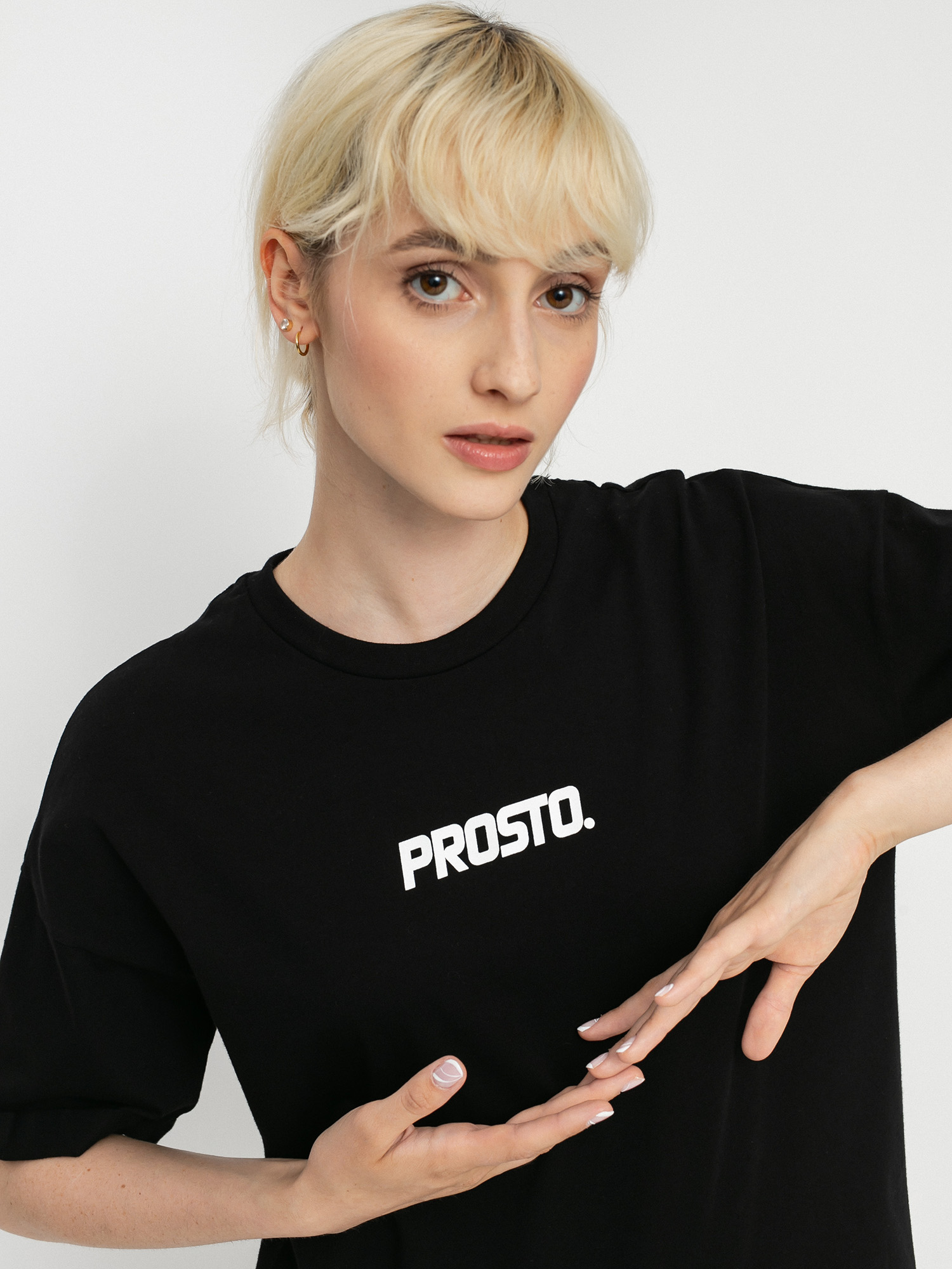 T-shirt Prosto Deta Wmn (black)
