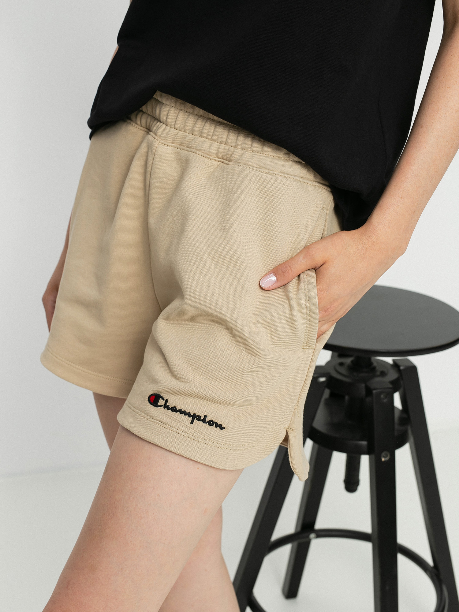 Szorty Champion Regular High Waist Shorts 114354 Wmn (wpp) 