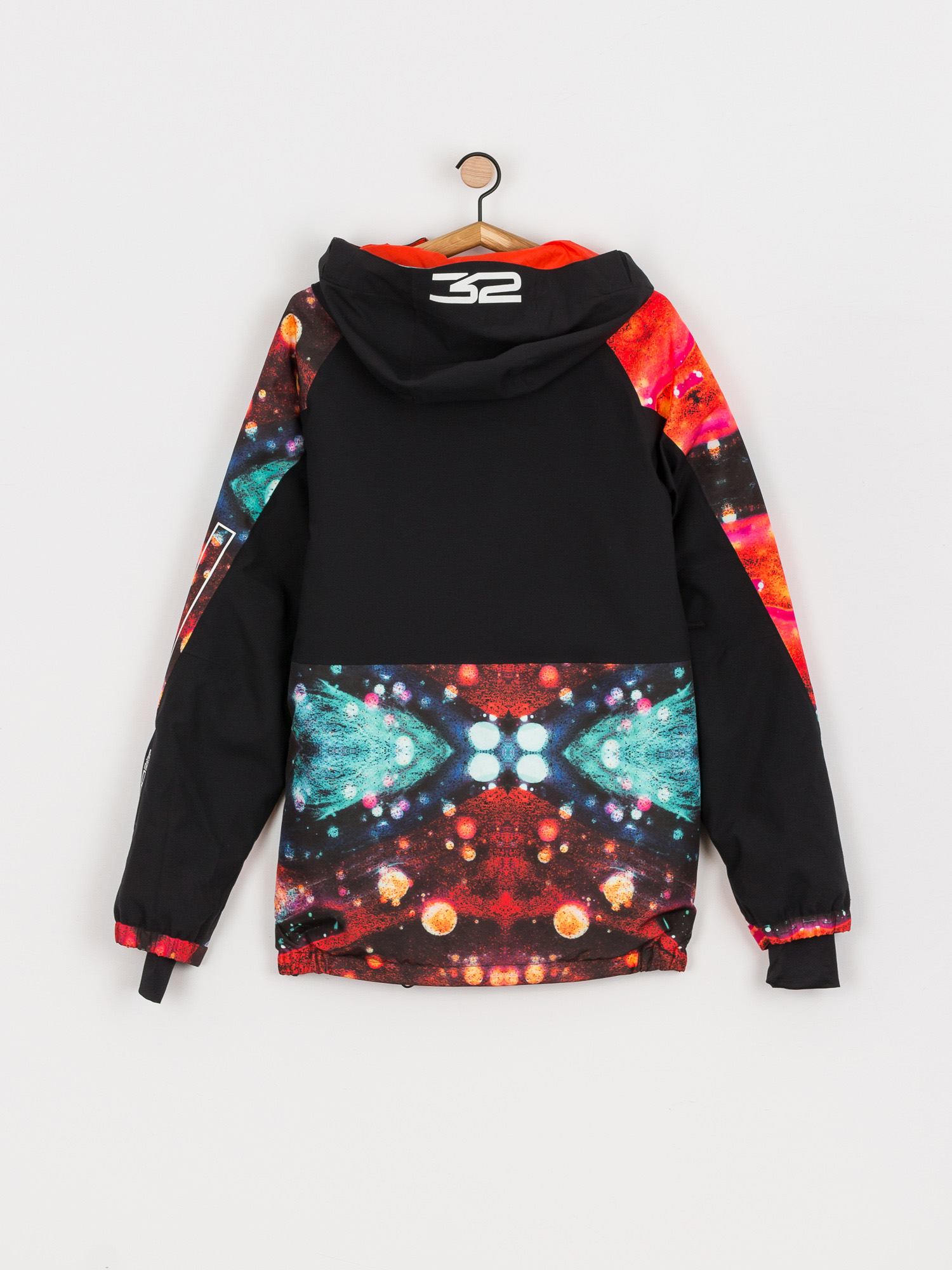 Męska Kurtka snowboardowa ThirtyTwo Mullair Zen (black/print)