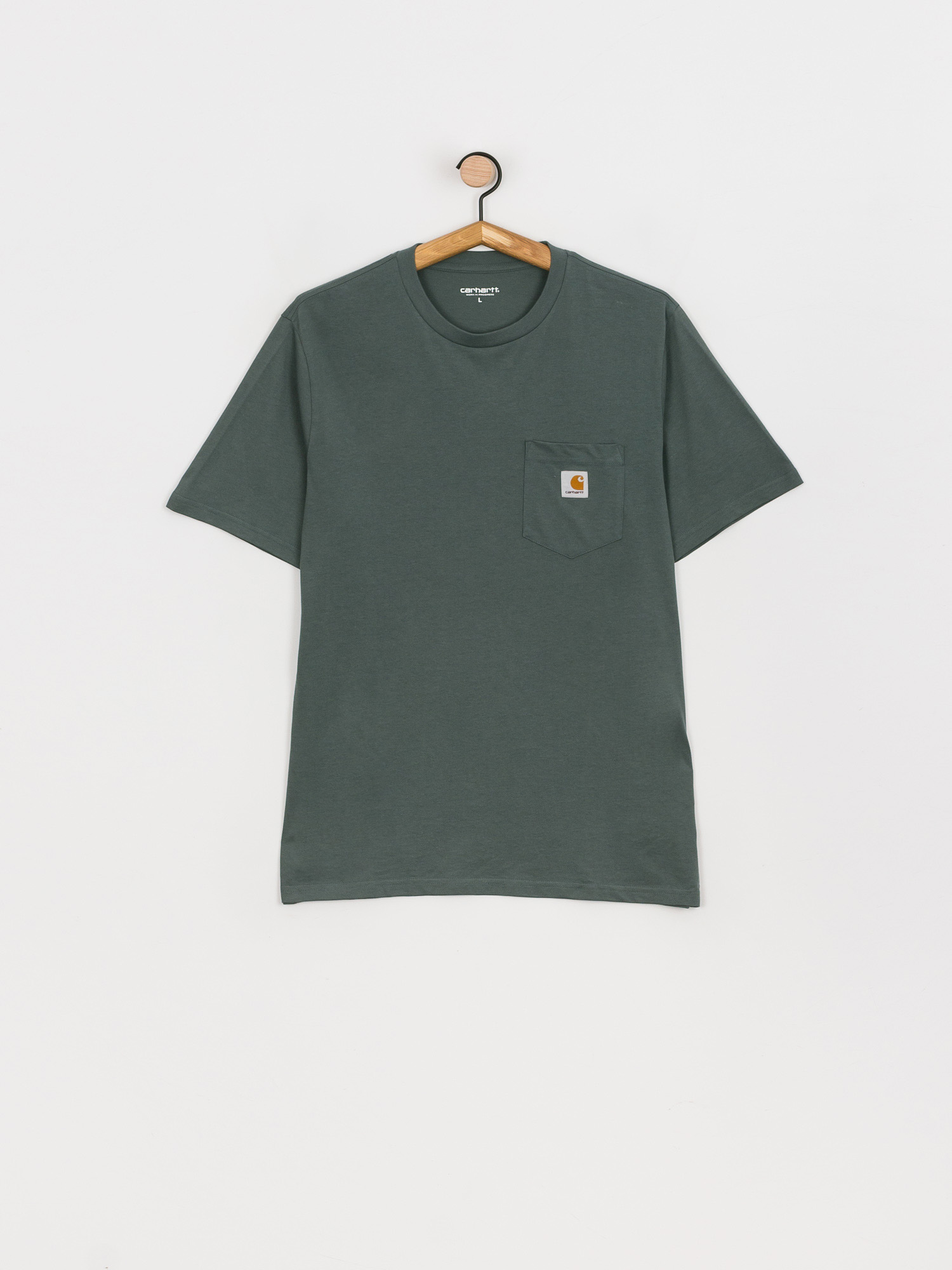 T-shirt Carhartt WIP Pocket (eucalyptus)