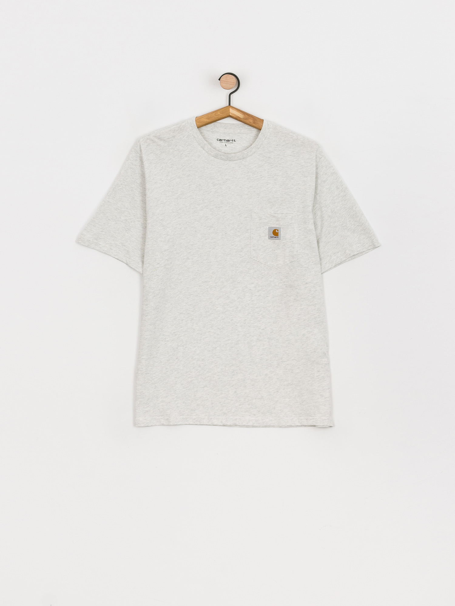 T-shirt Carhartt WIP Pocket (ash heather)