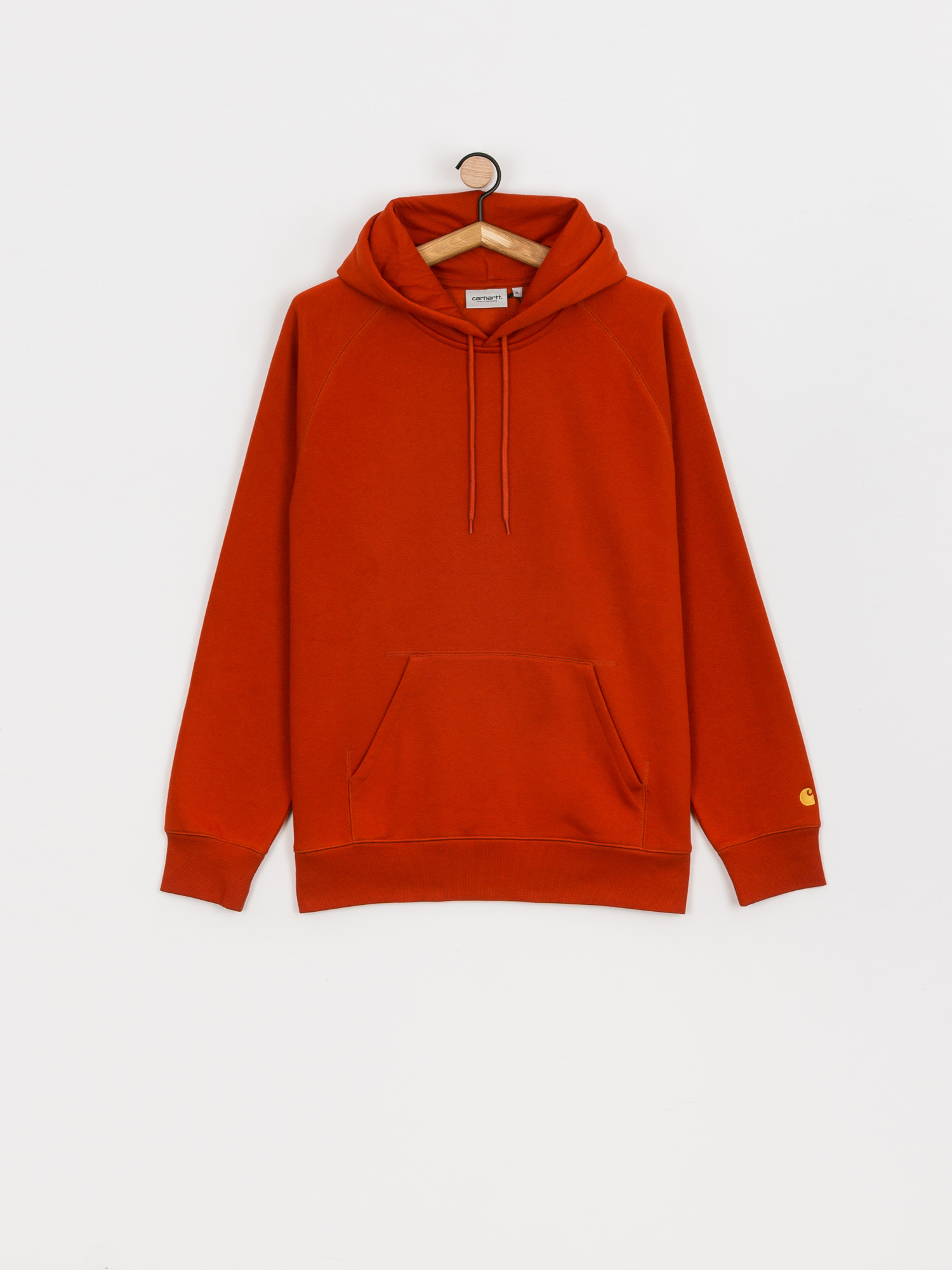 Bluza z kapturem Carhartt WIP Chase HD (copperton/gold)