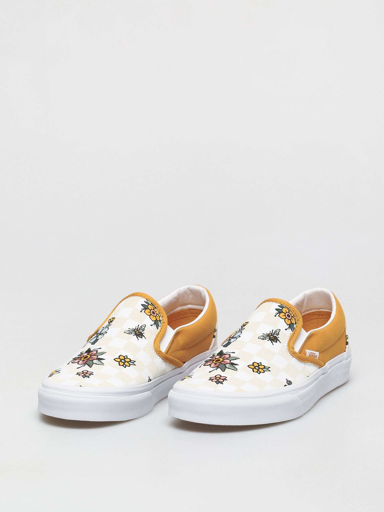 Buty Vans Classic Slip On (garden check/blk/tr wht)