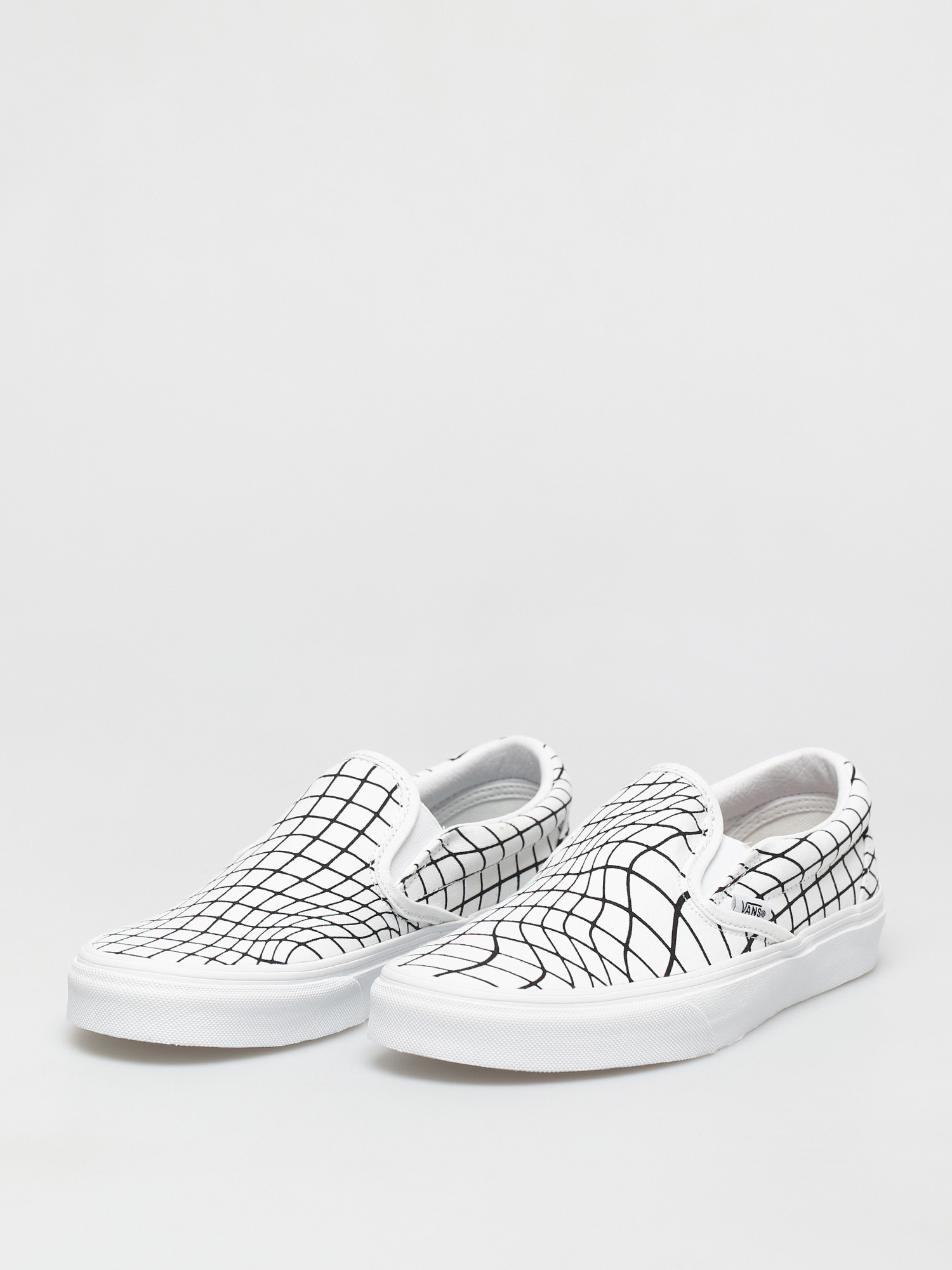 Buty Vans Classic Slip On (u paint/warpcheckerboard)