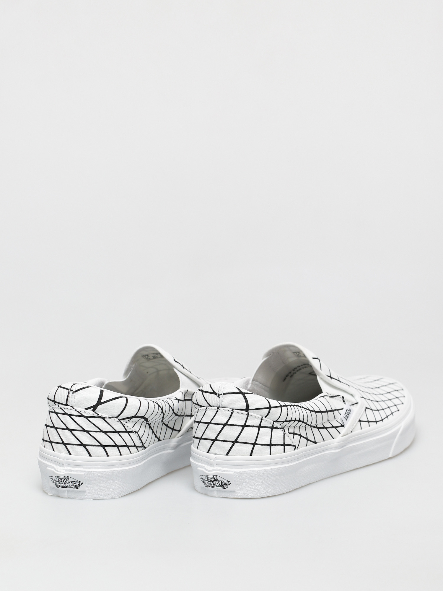 Buty Vans Classic Slip On (u paint/warpcheckerboard)
