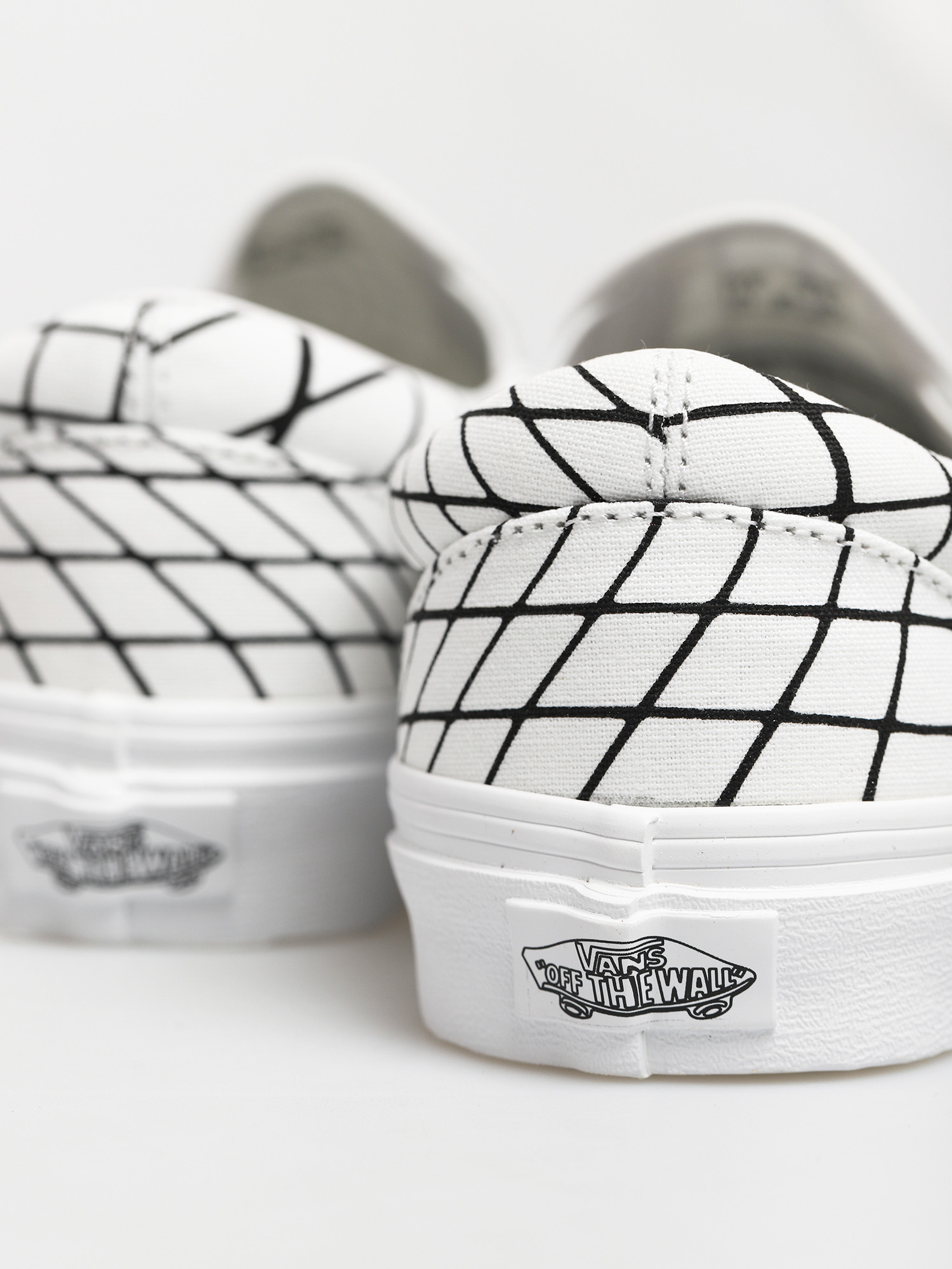 Buty Vans Classic Slip On (u paint/warpcheckerboard)
