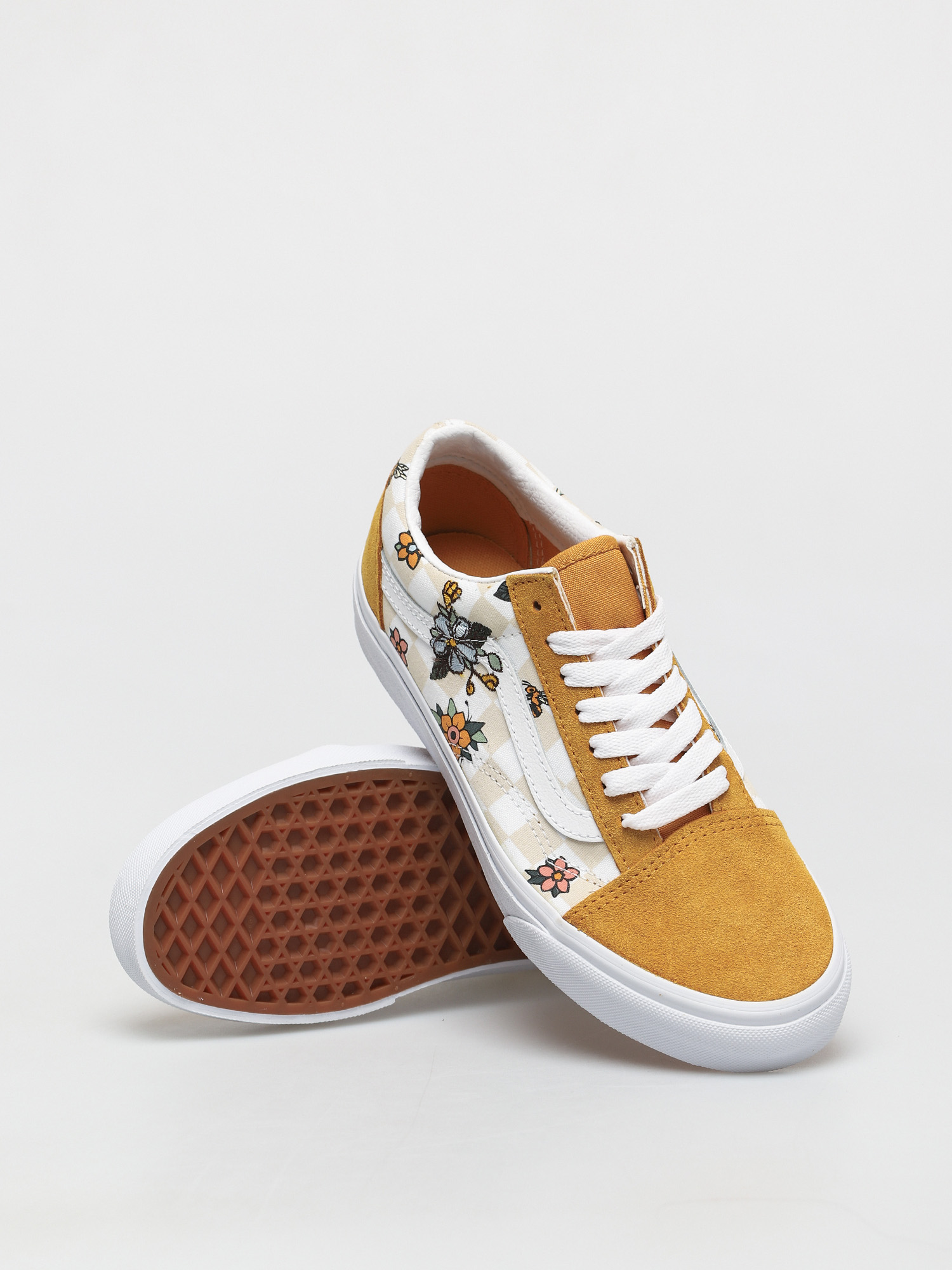 Buty Vans Old Skool (garden check/blk/tr wht)