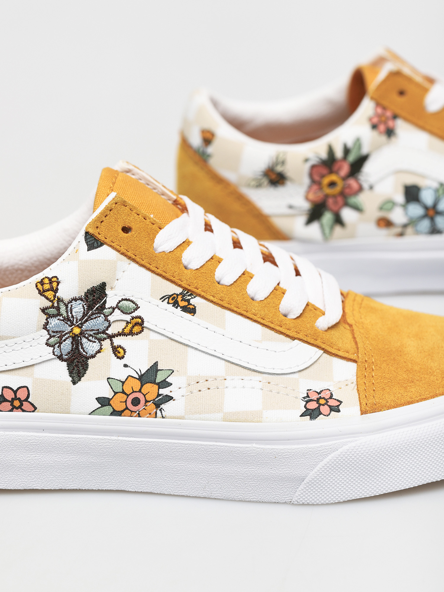 Buty Vans Old Skool (garden check/blk/tr wht)