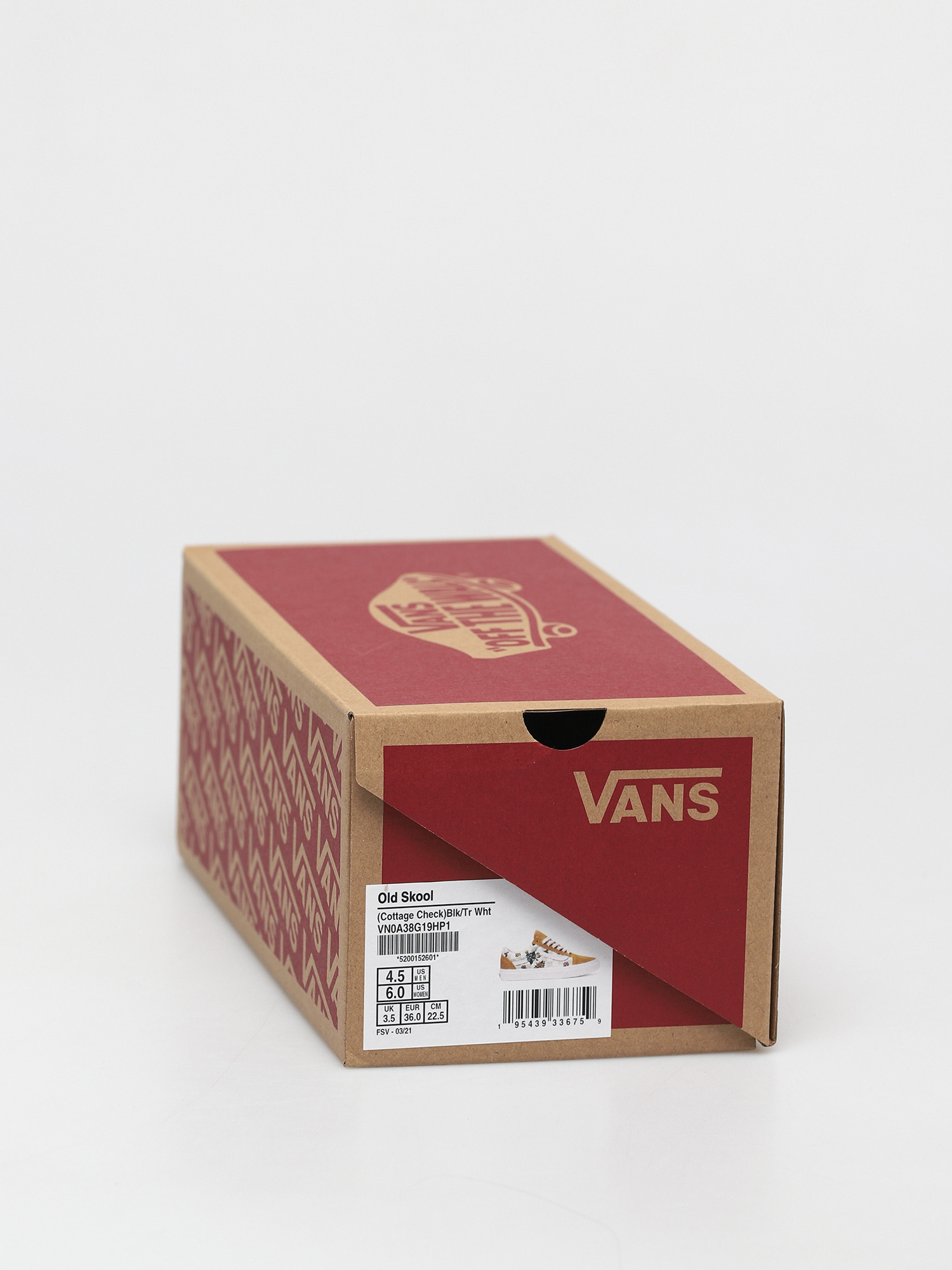 Buty Vans Old Skool (garden check/blk/tr wht)