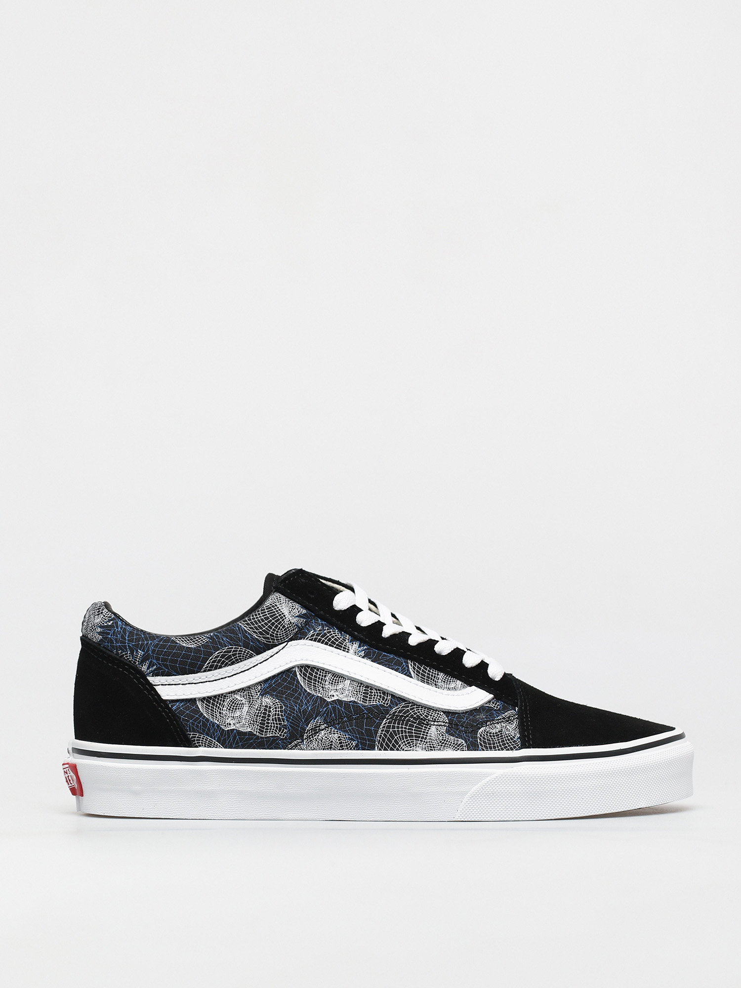 Buty Vans Old Skool (wireframe skulls/blktrwt)