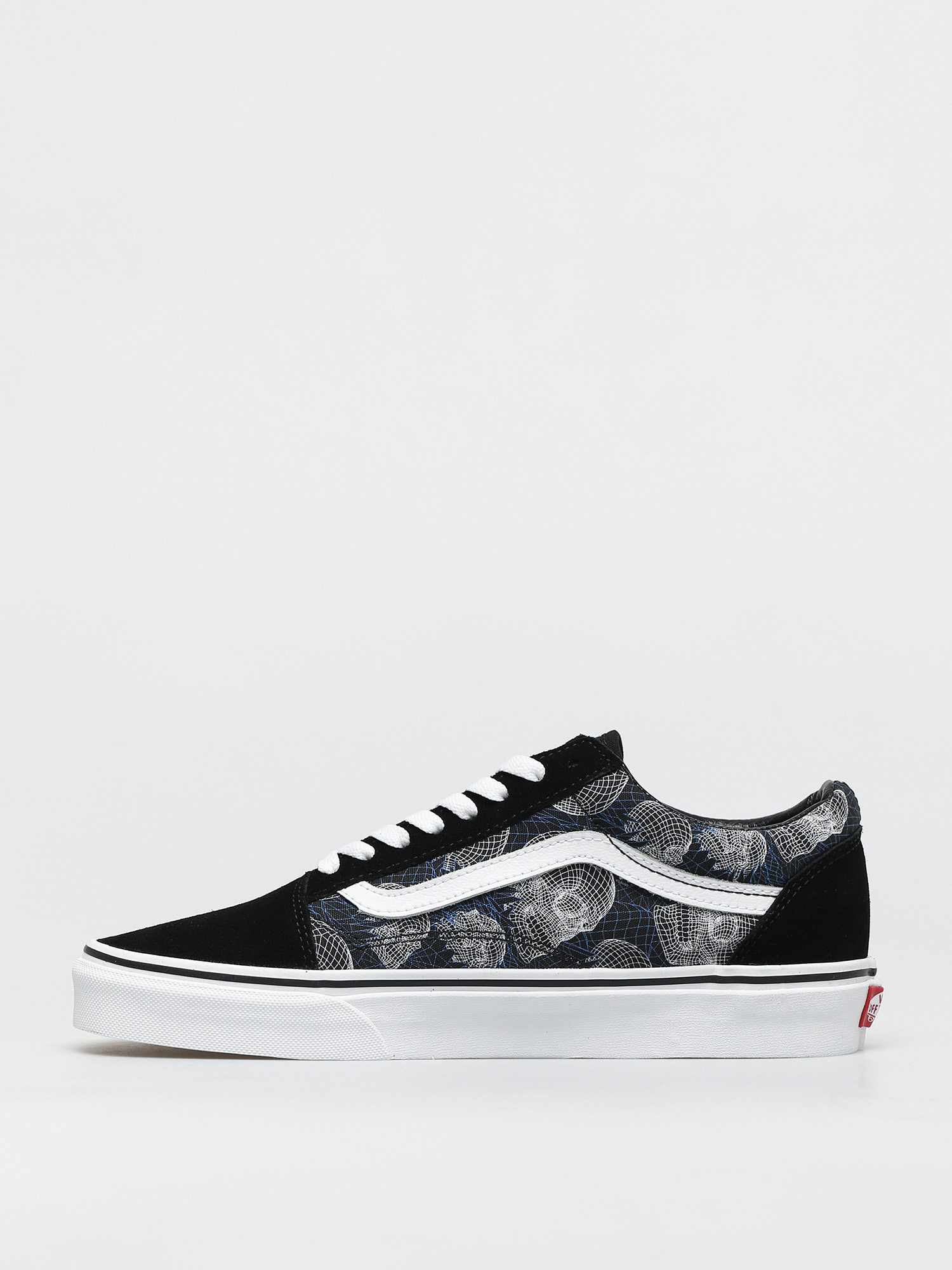 Buty Vans Old Skool (wireframe skulls/blktrwt)