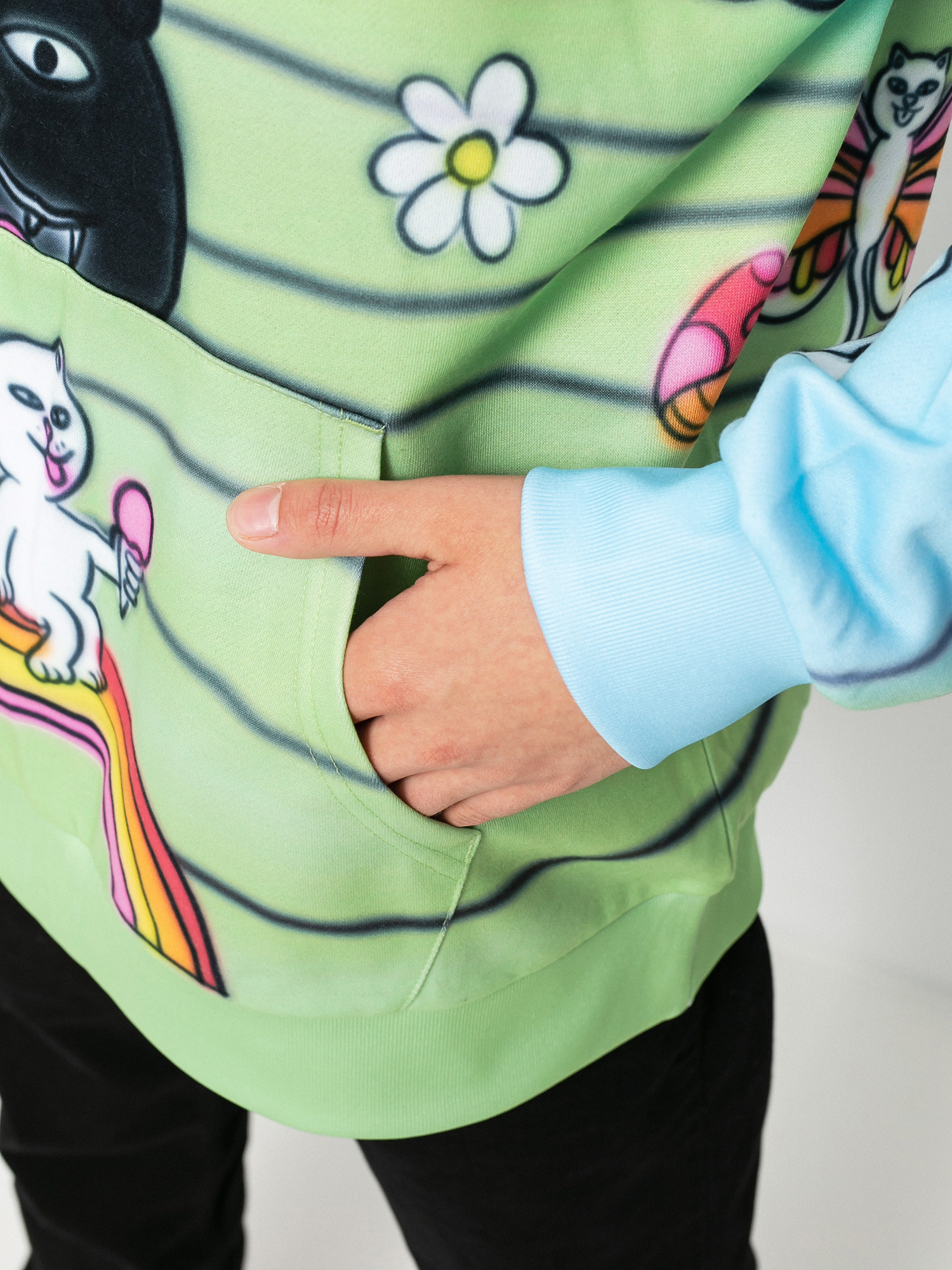 Bluza z kapturem RipNDip Lets Make Love HD (multi)
