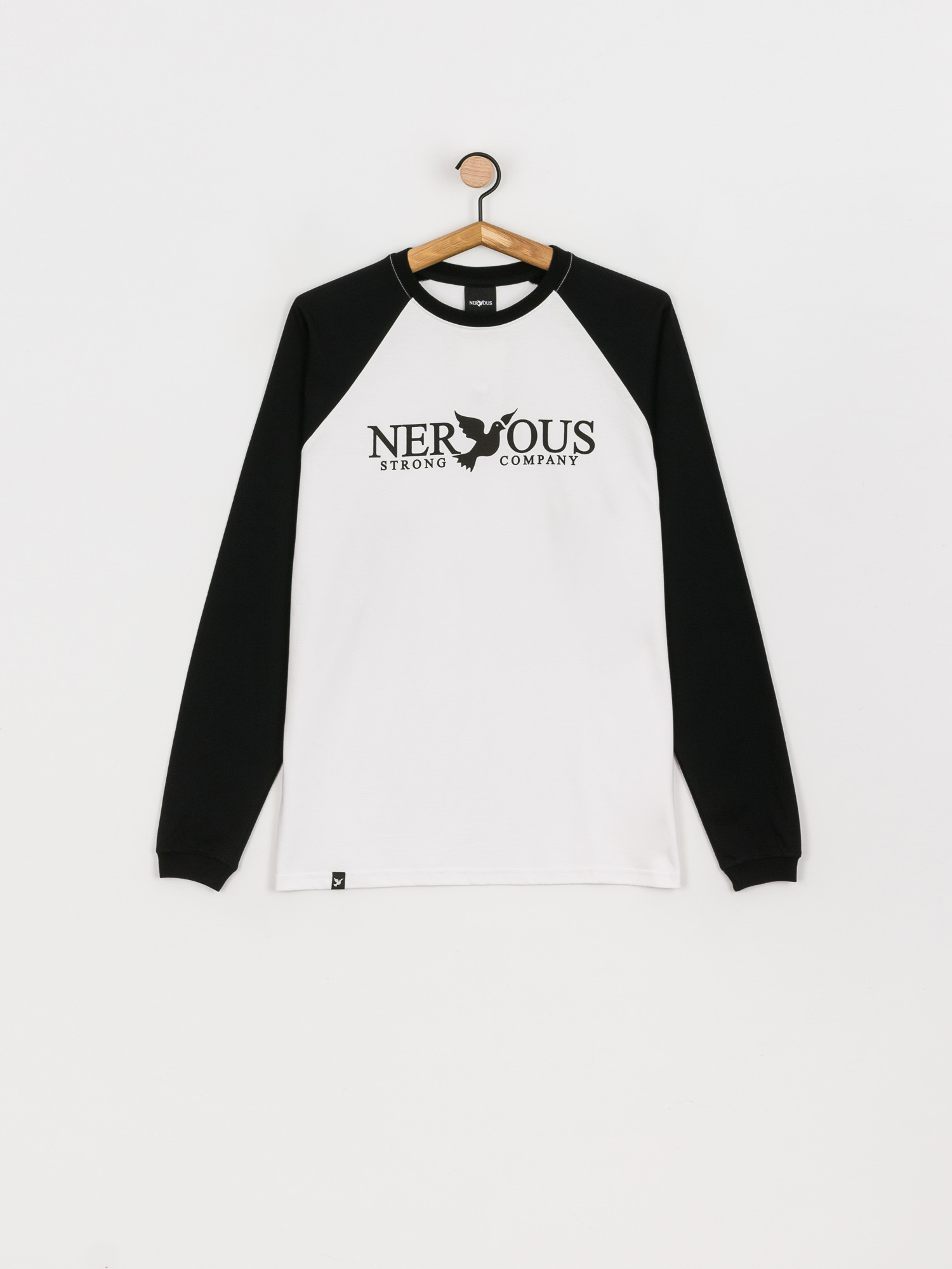 Longsleeve Nervous Classic (black/white)