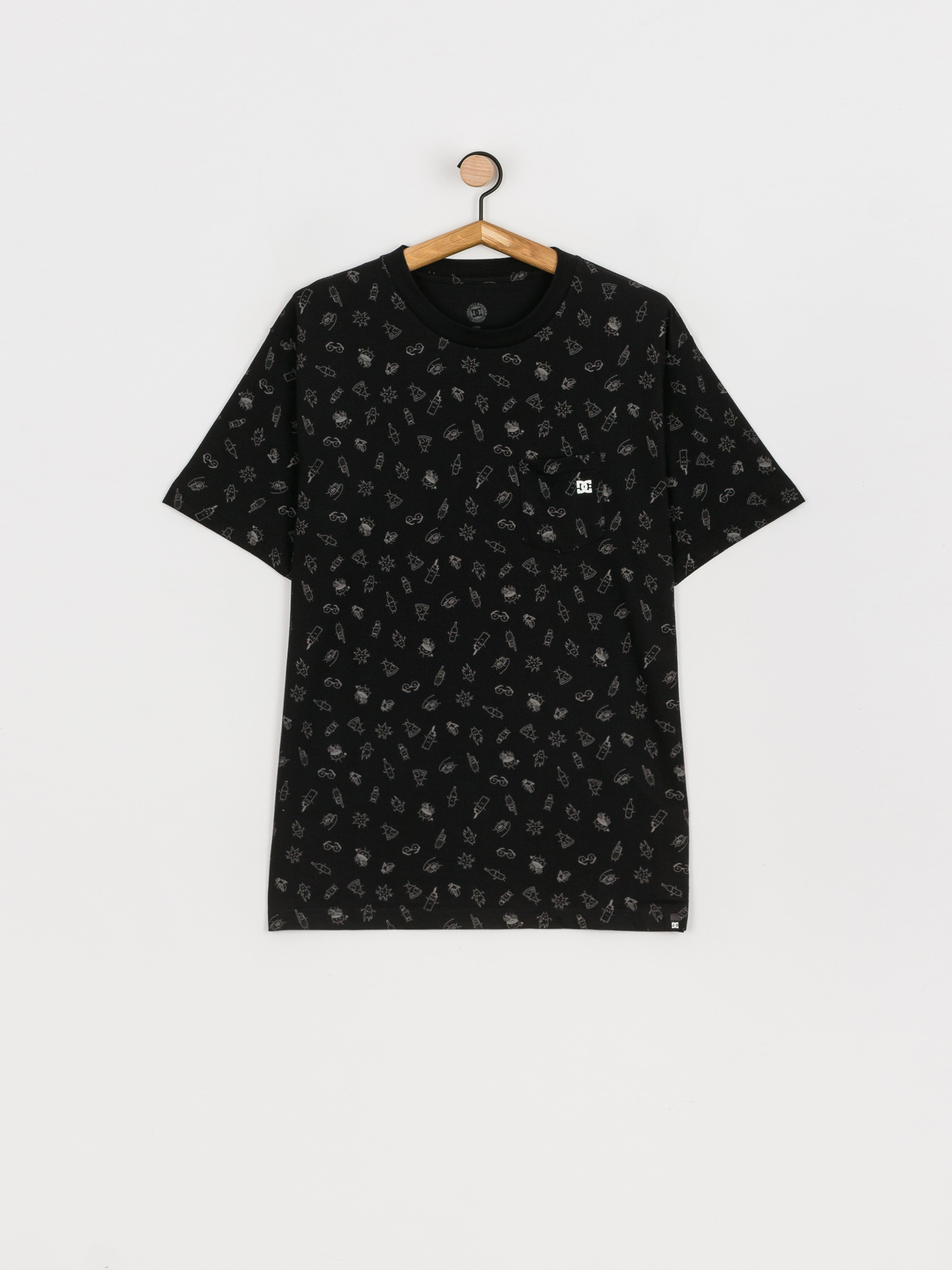 T-shirt DC Wes Kremer All Over Pocket Hss (black)
