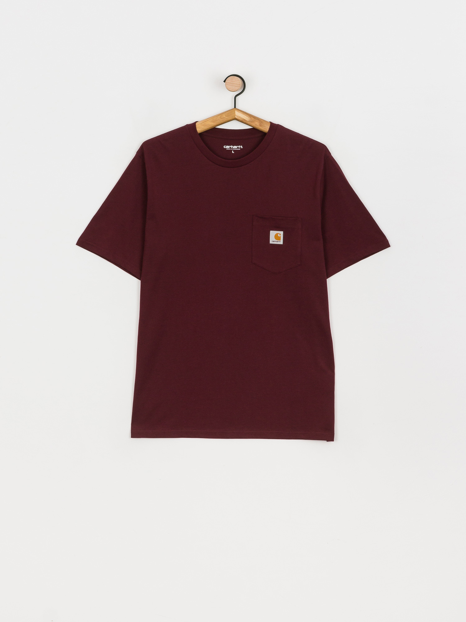 T-shirt Carhartt WIP Pocket (wine)
