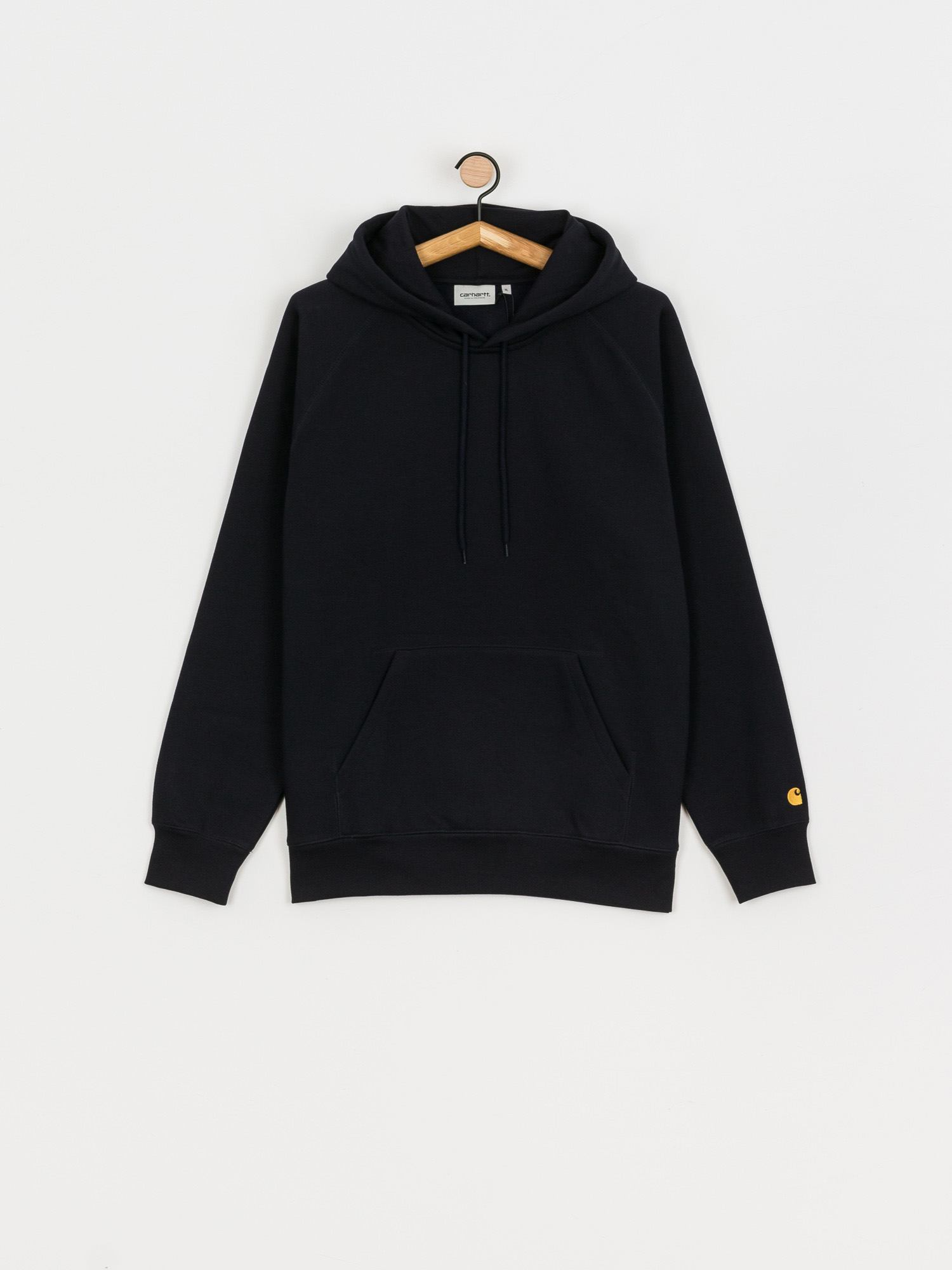 Bluza z kapturem Carhartt WIP Chase HD (dark navy/gold)
