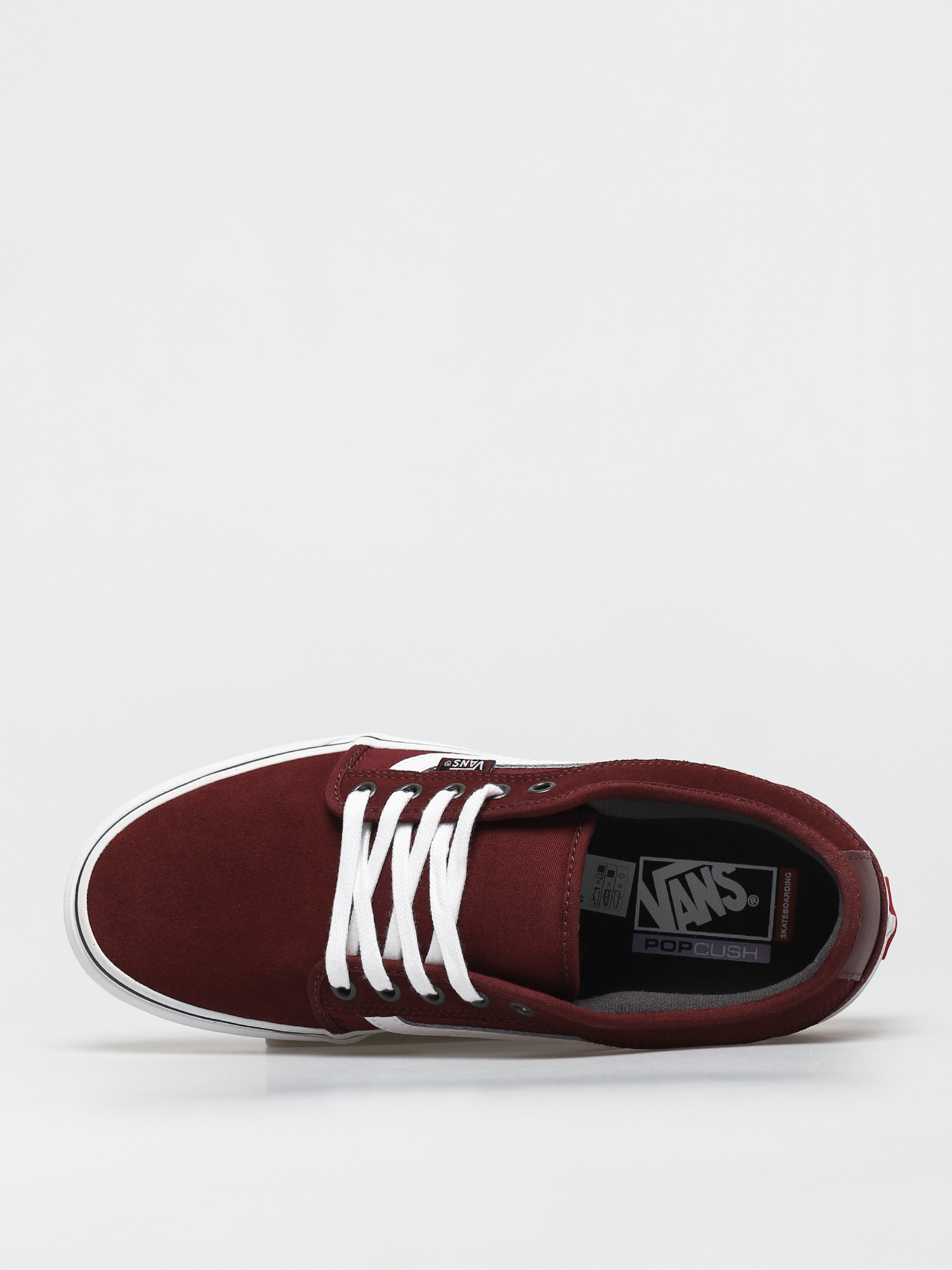 Buty Vans Chukka Low Sidestripe (port/white)