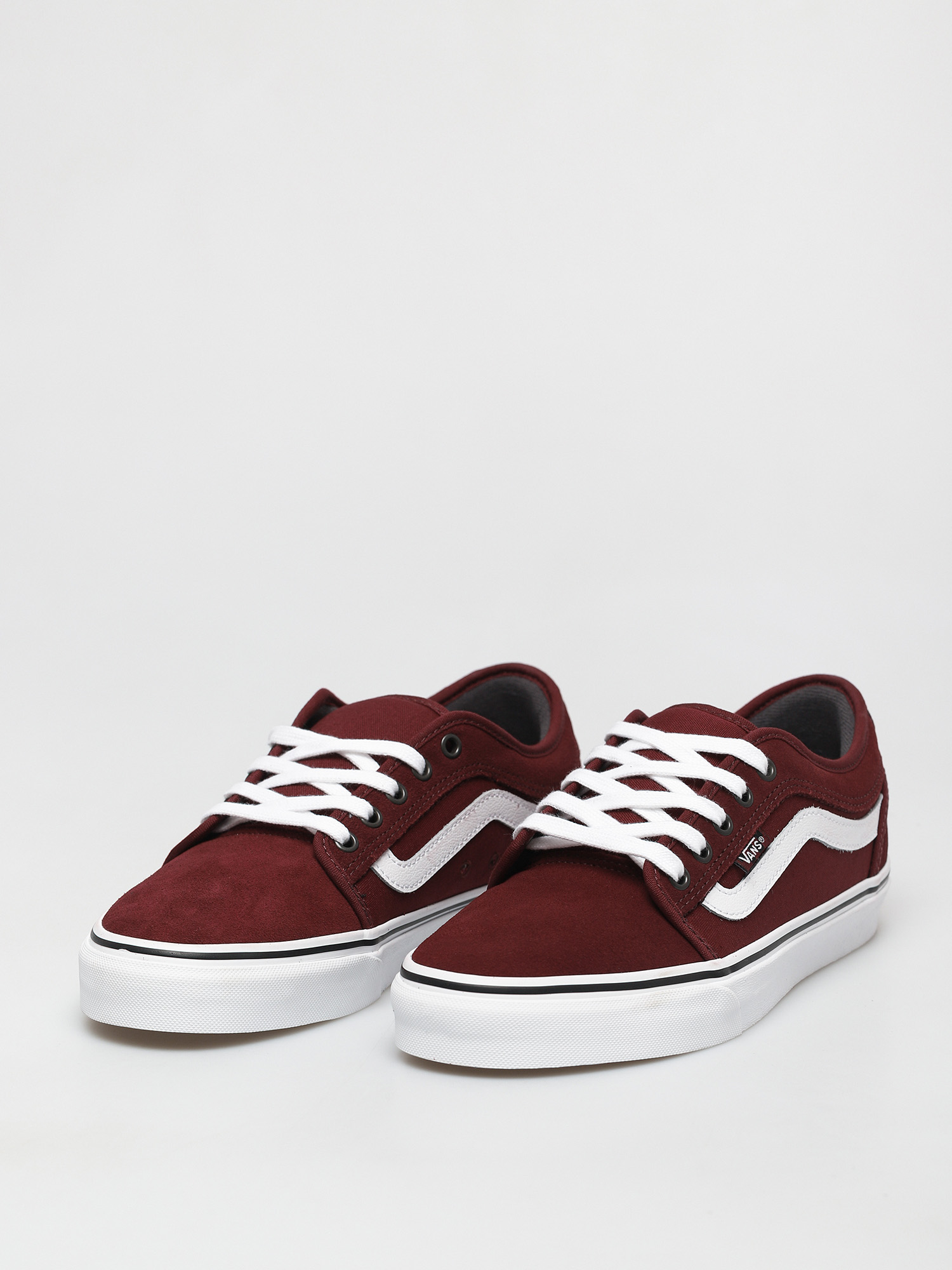 Buty Vans Chukka Low Sidestripe (port/white)