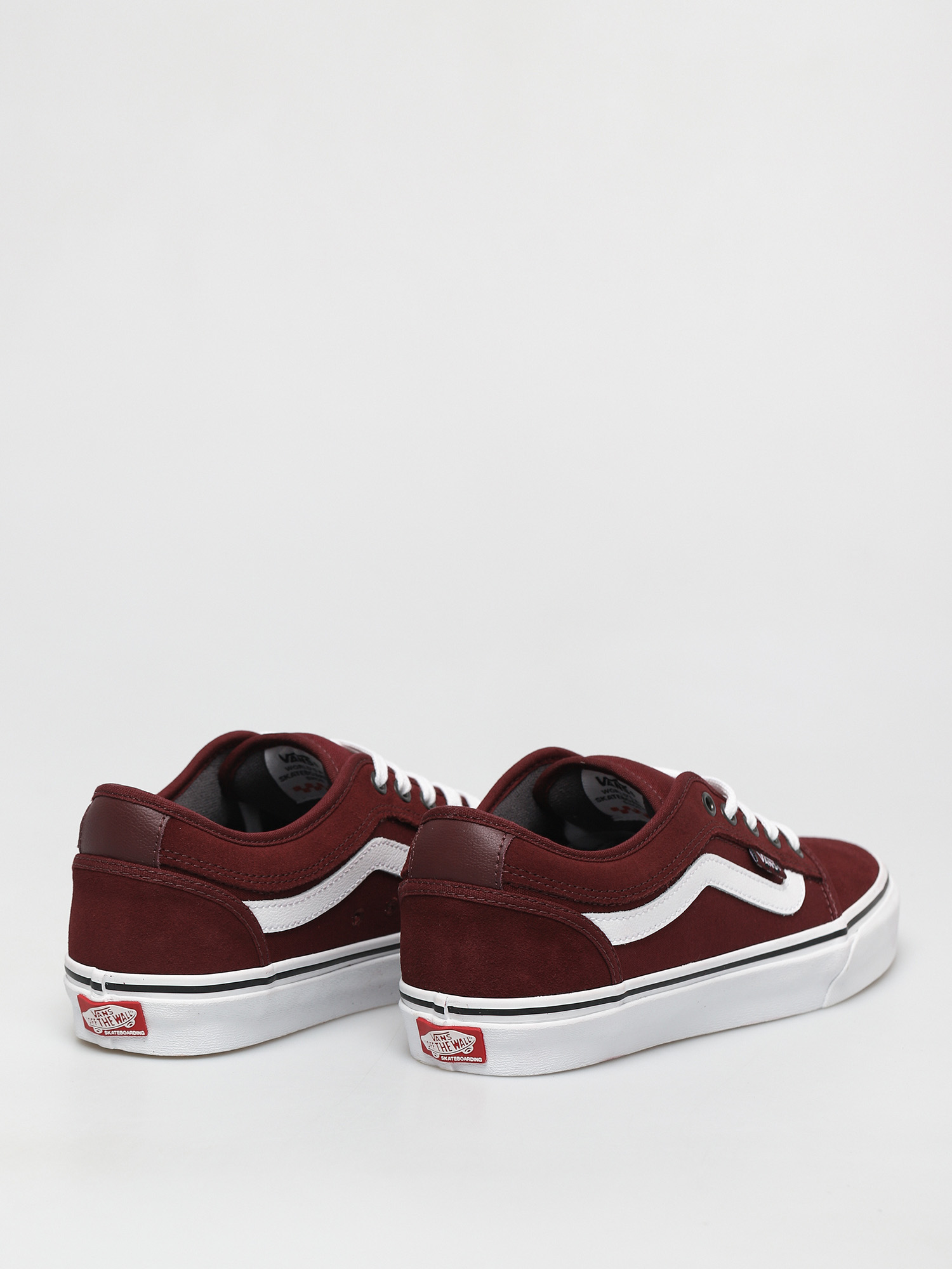 Buty Vans Chukka Low Sidestripe (port/white)