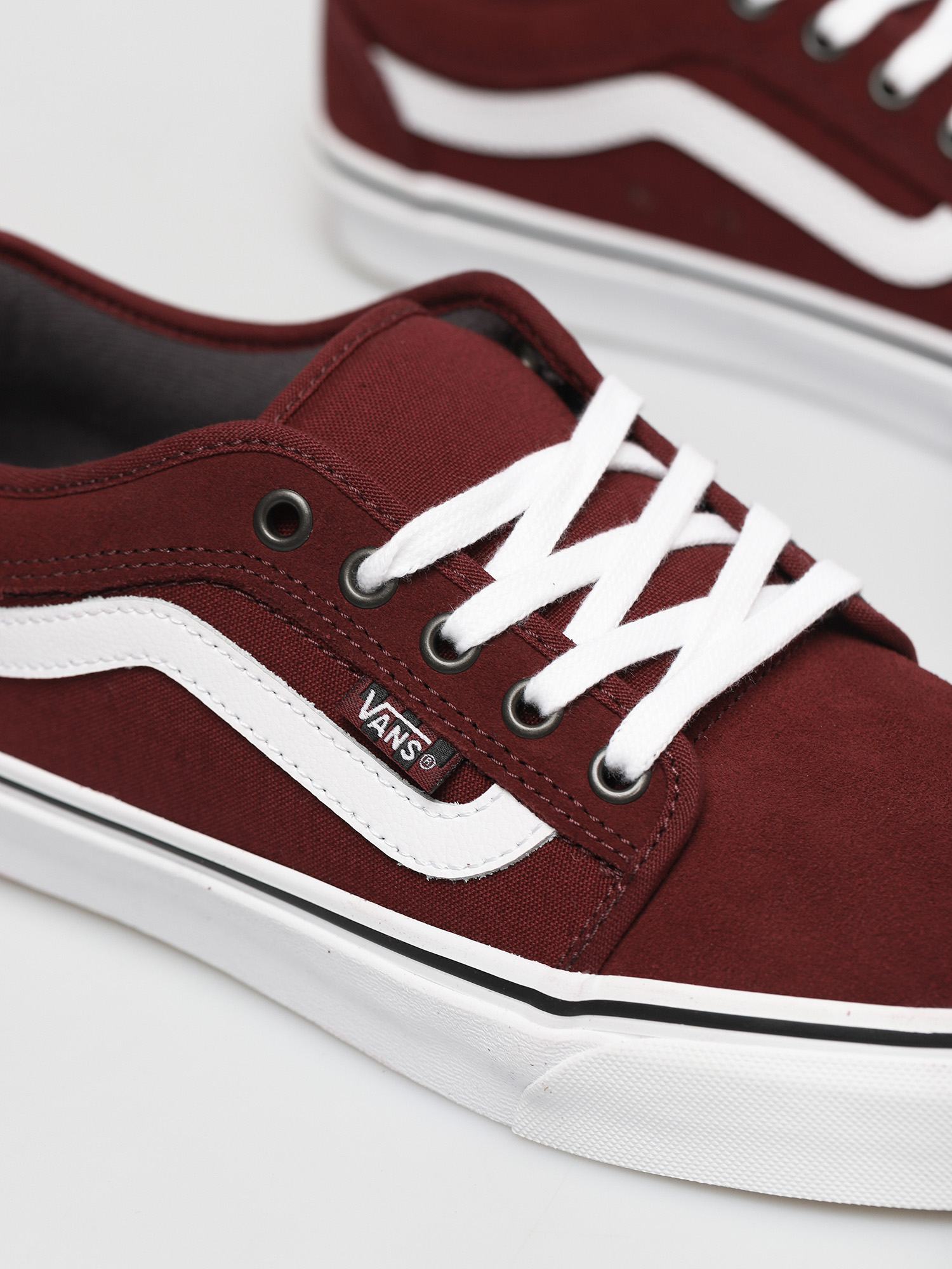 Buty Vans Chukka Low Sidestripe (port/white)