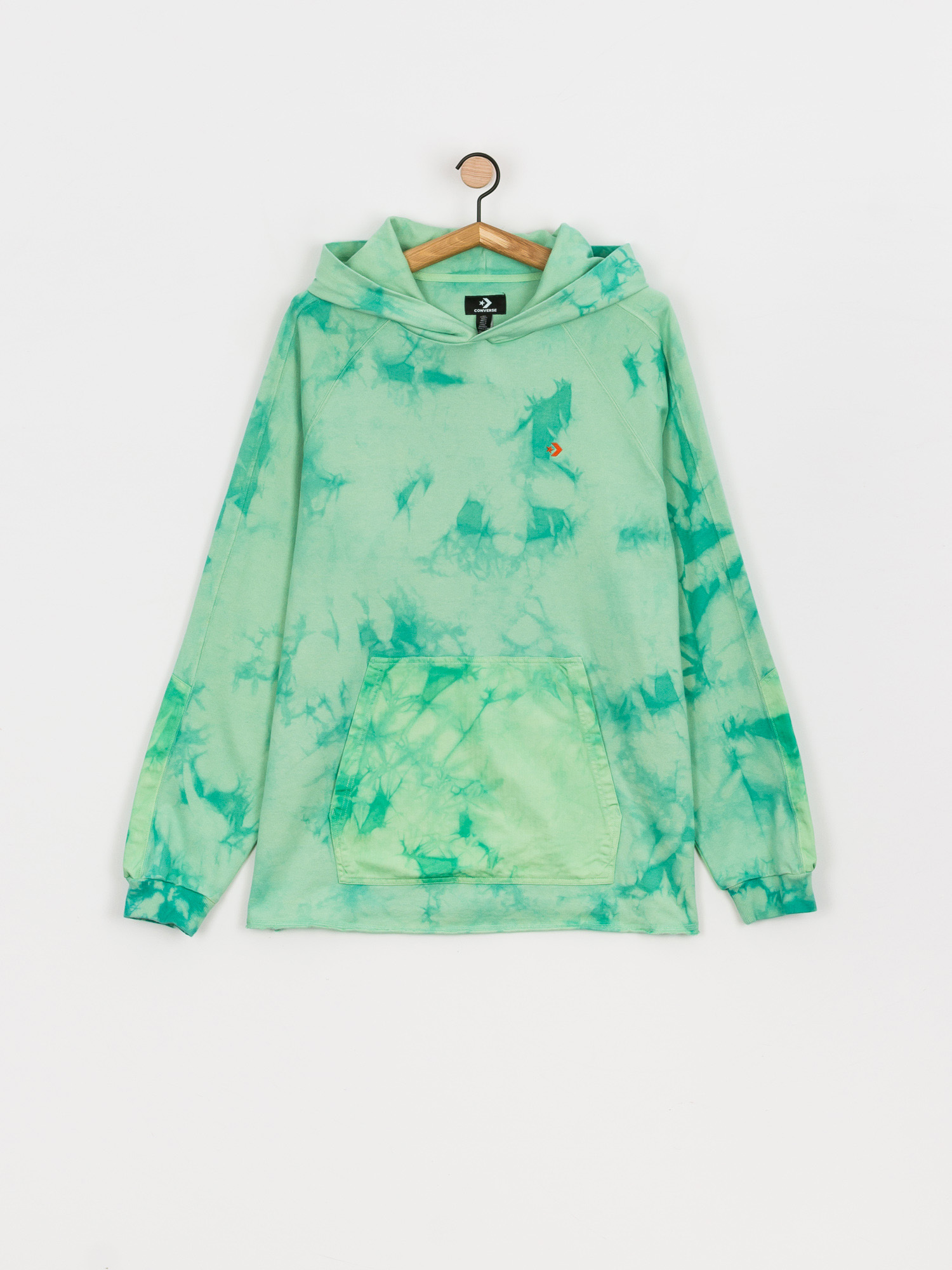 Bluza z kapturem Converse Marble HD (harbor teal)
