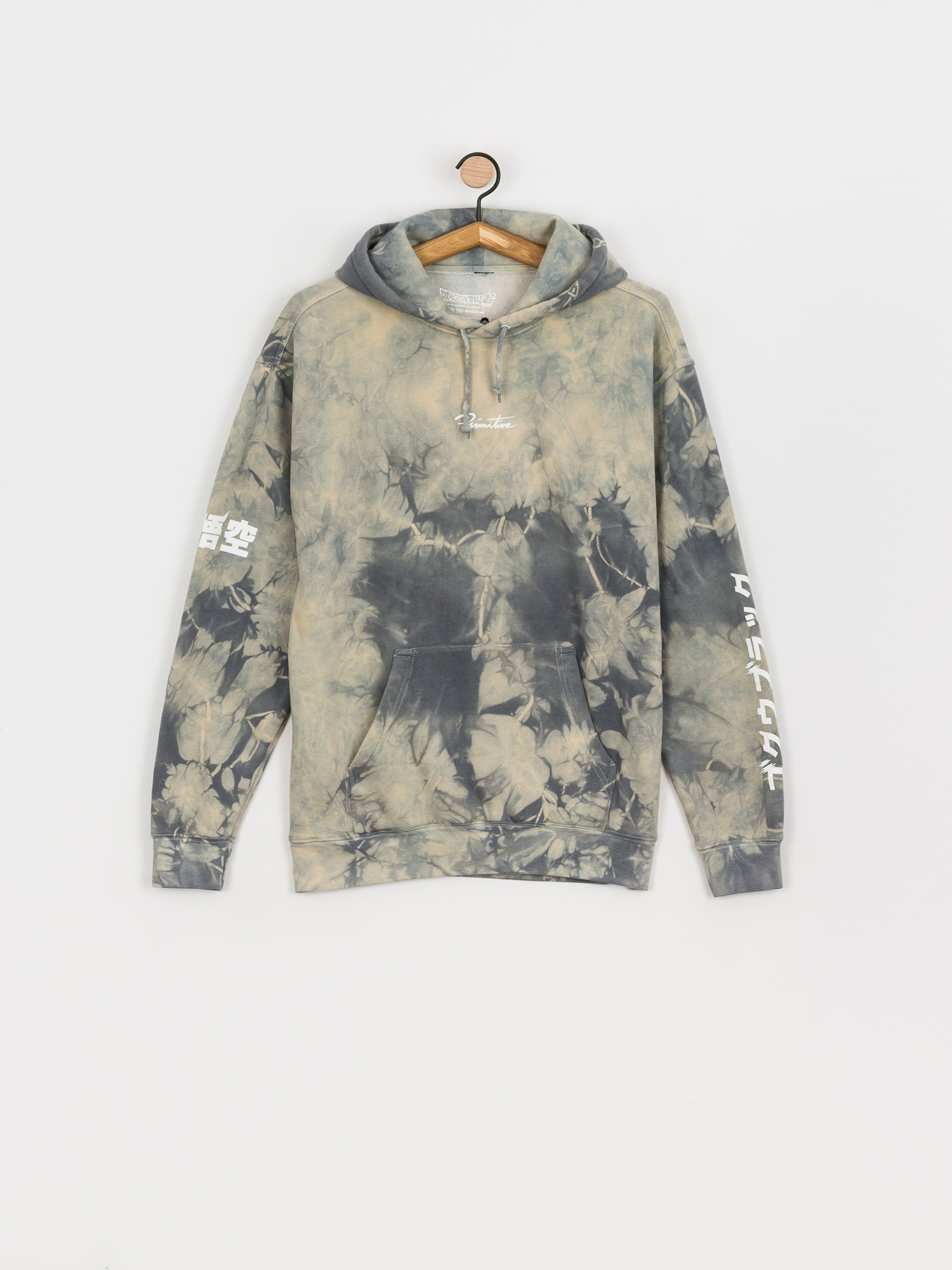 Bluza z kapturem Primitive Goku Versus Washed HD (navy)