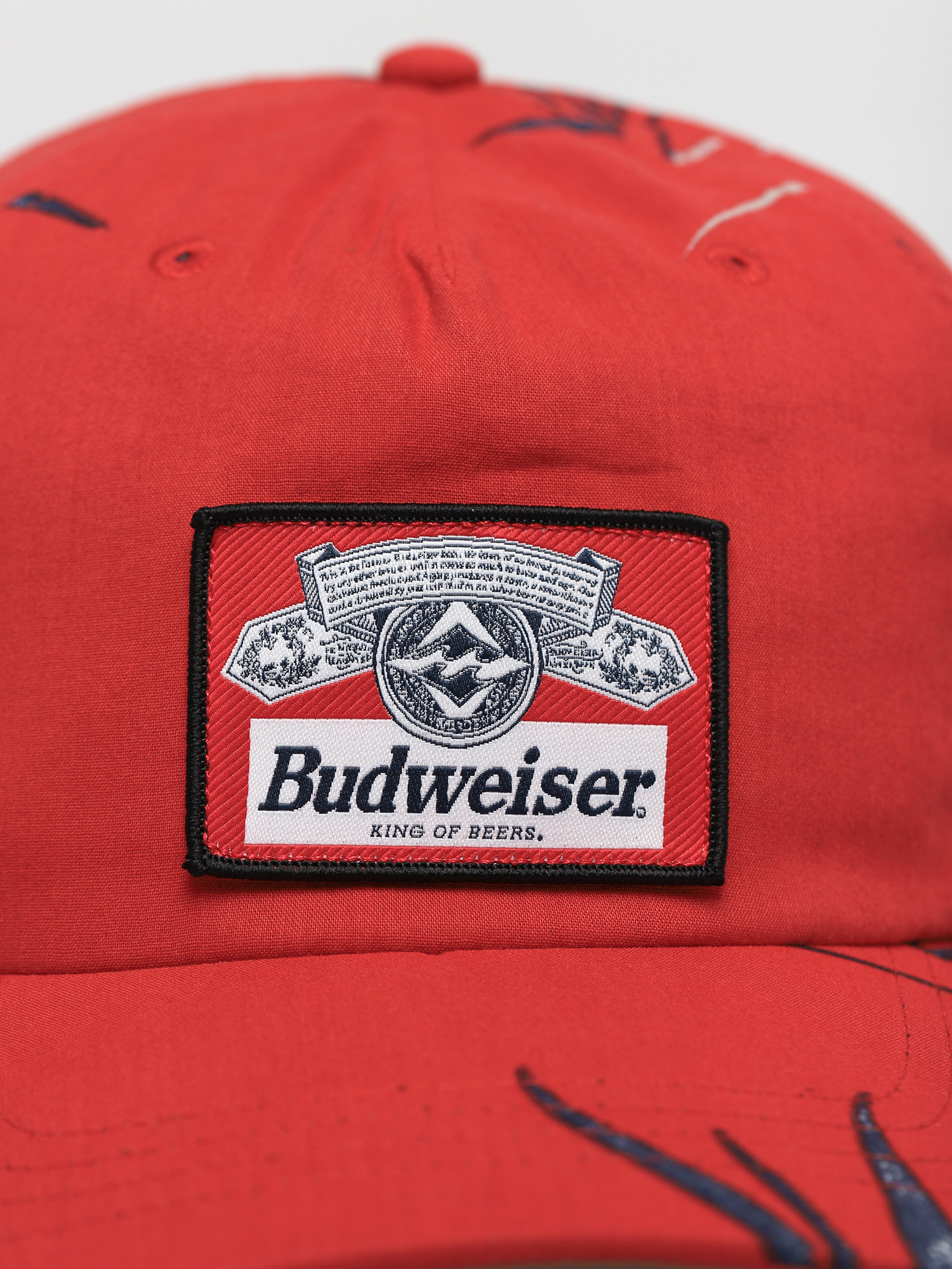 Czapka z daszkiem Billabong X Budweiser Vacay (red)