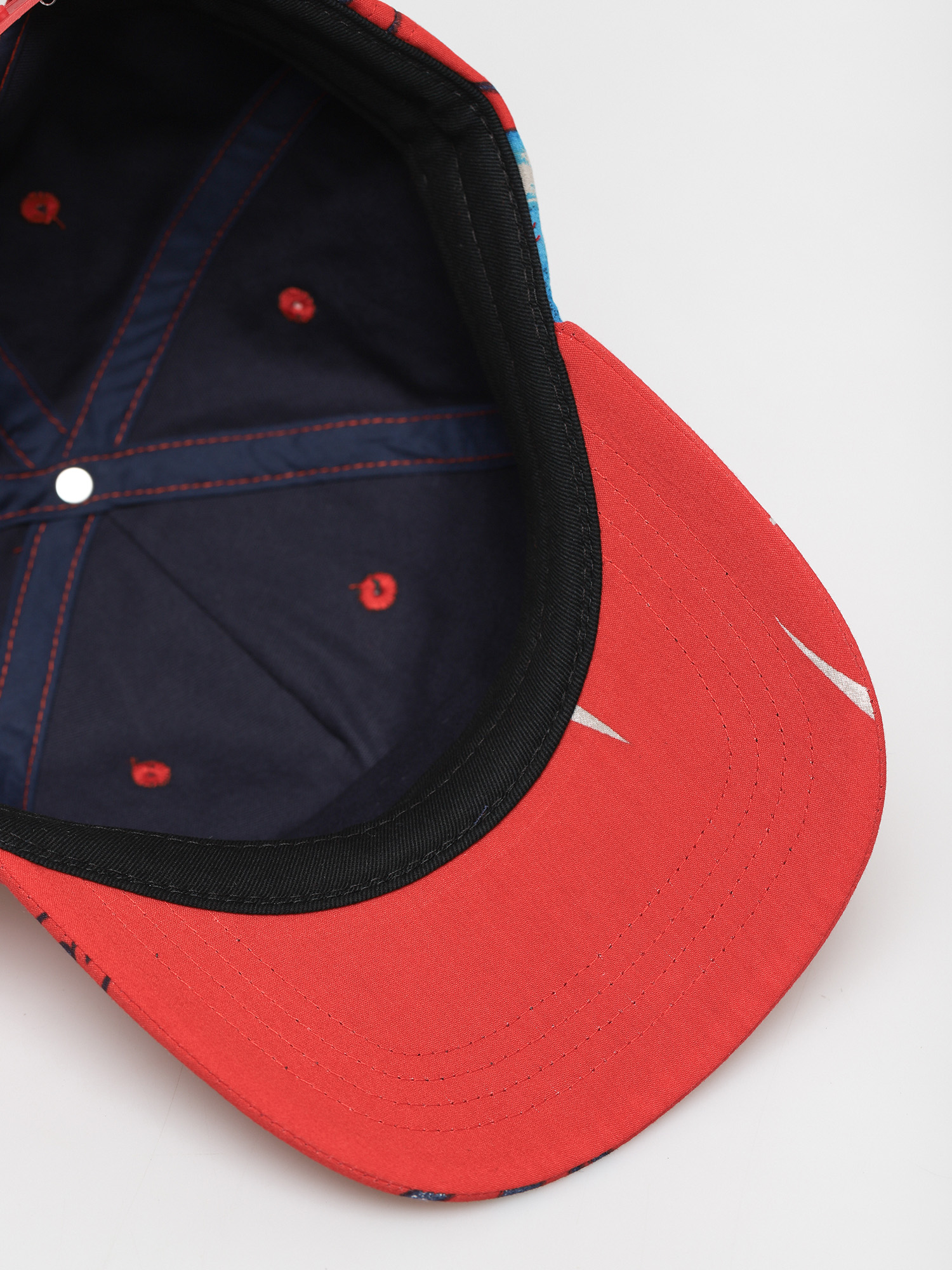 Czapka z daszkiem Billabong X Budweiser Vacay (red)
