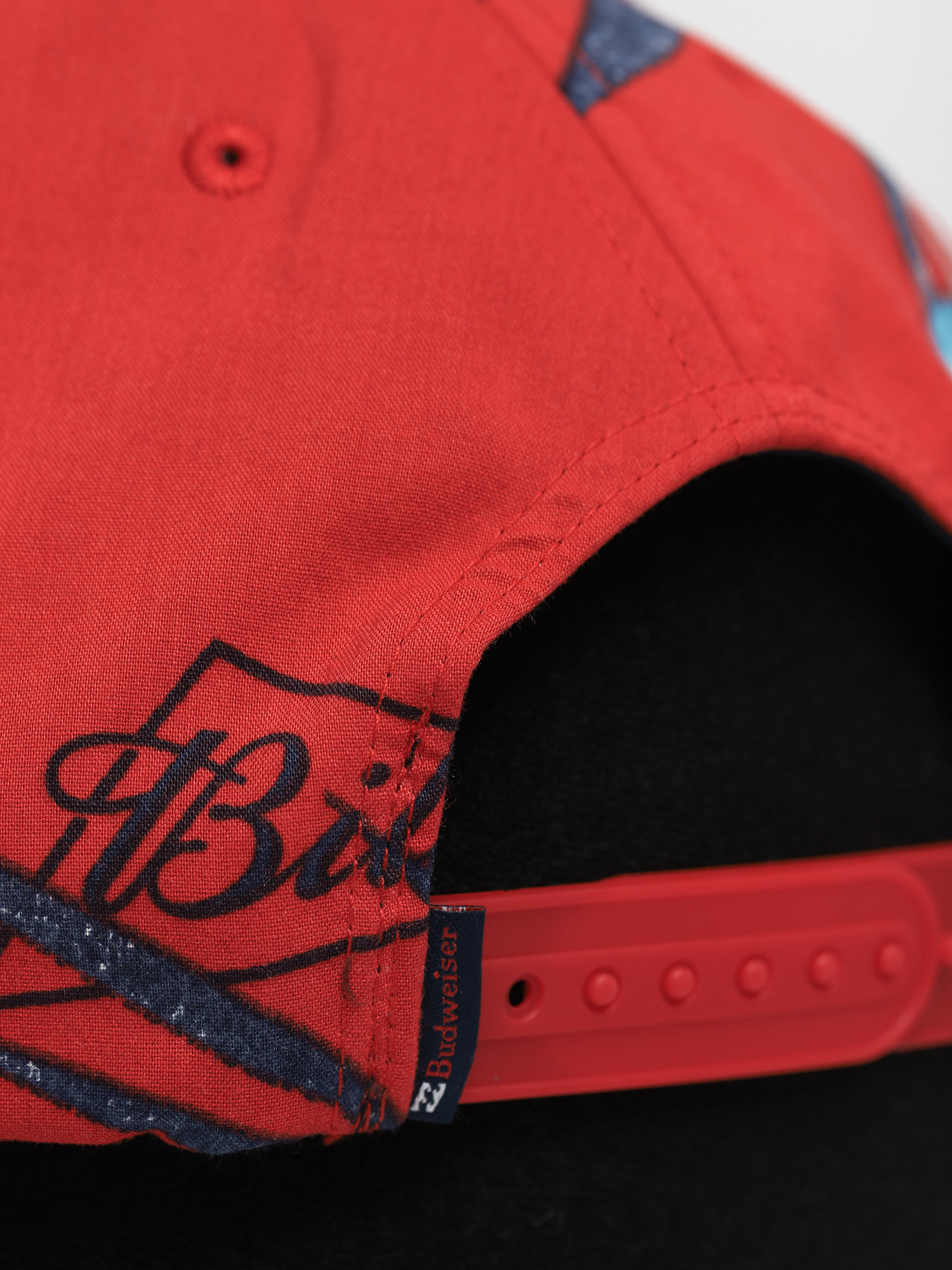 Czapka z daszkiem Billabong X Budweiser Vacay (red)