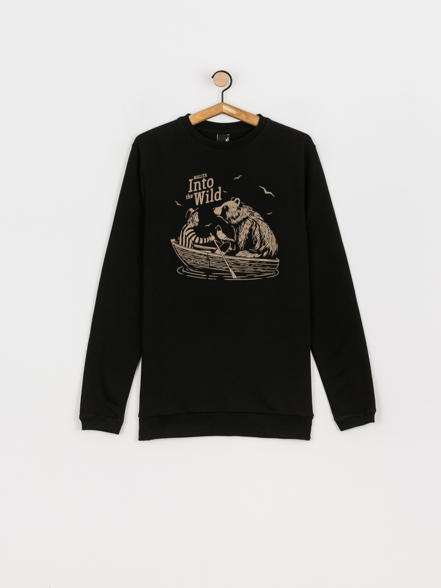 Bluza Malita Bear (wild black)