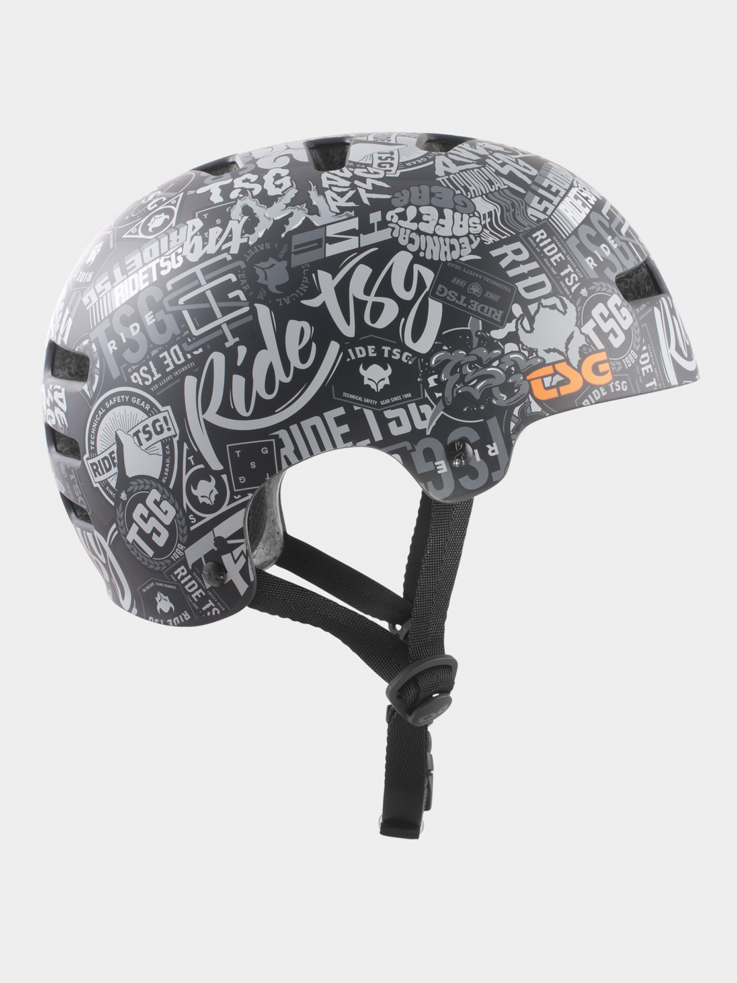 Kask TSG Evolution Graphic Design (stickerbomb)