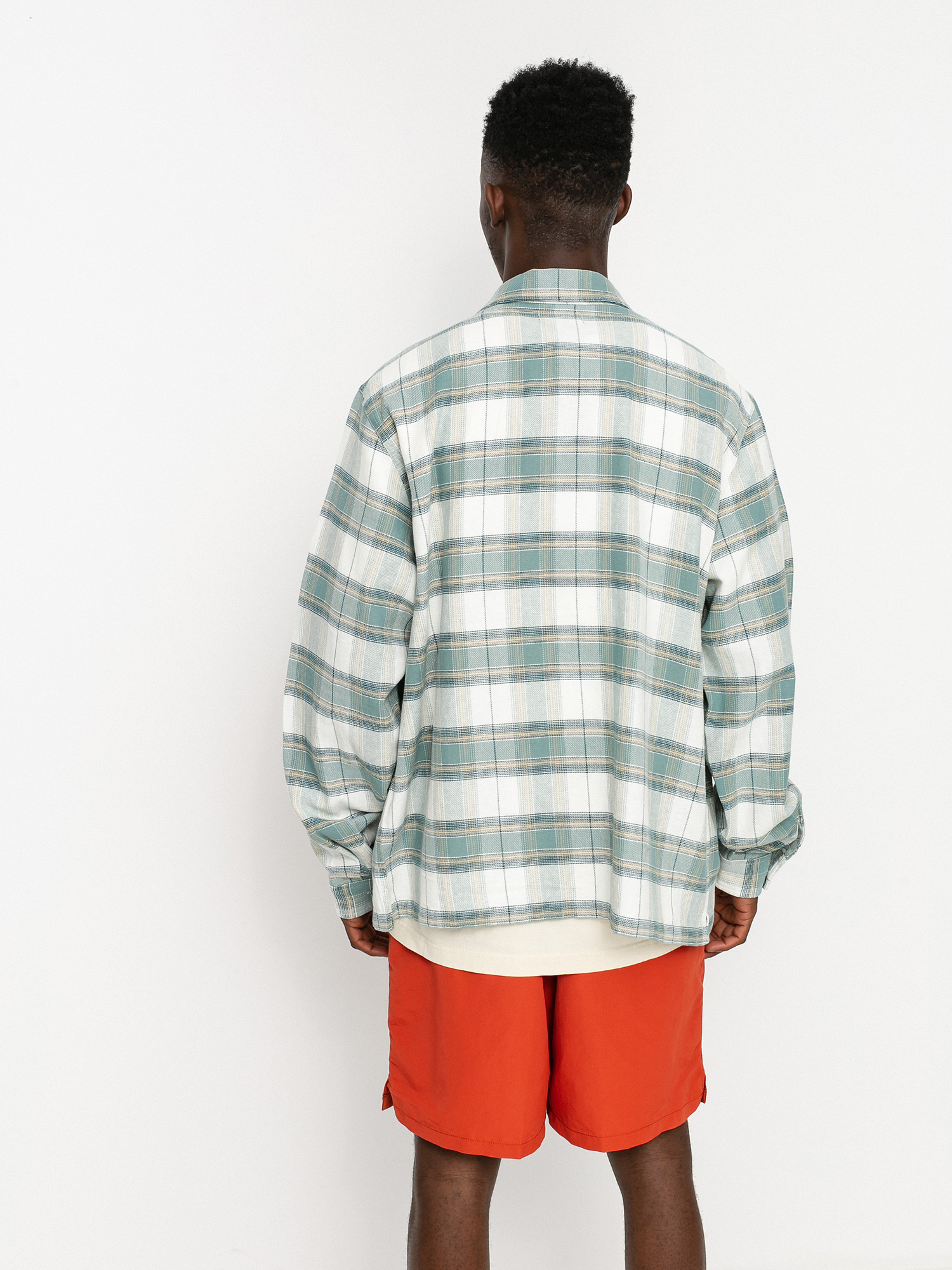 Koszula Stussy Heritage Plaid Zip (green)