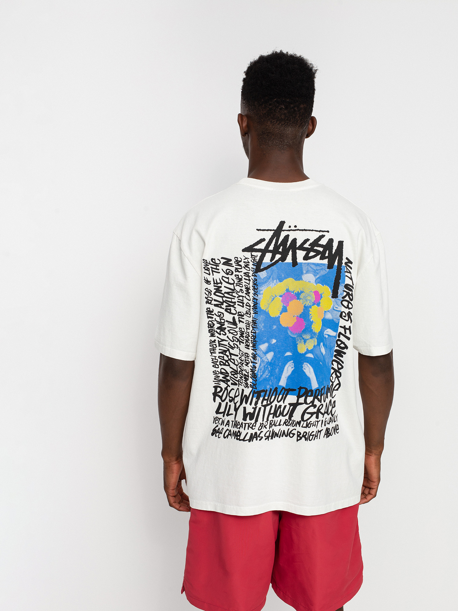 人気★【STUSSY】★Stussy Camellias Pig. Dyed T-Shirt Natural s-l1200.png
