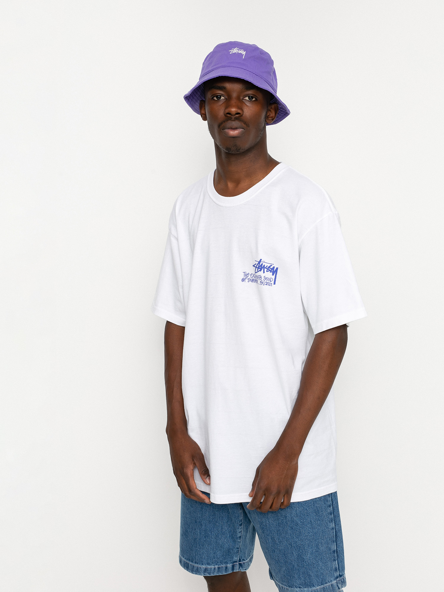 T-shirt Stussy Sound Of Summer (white)