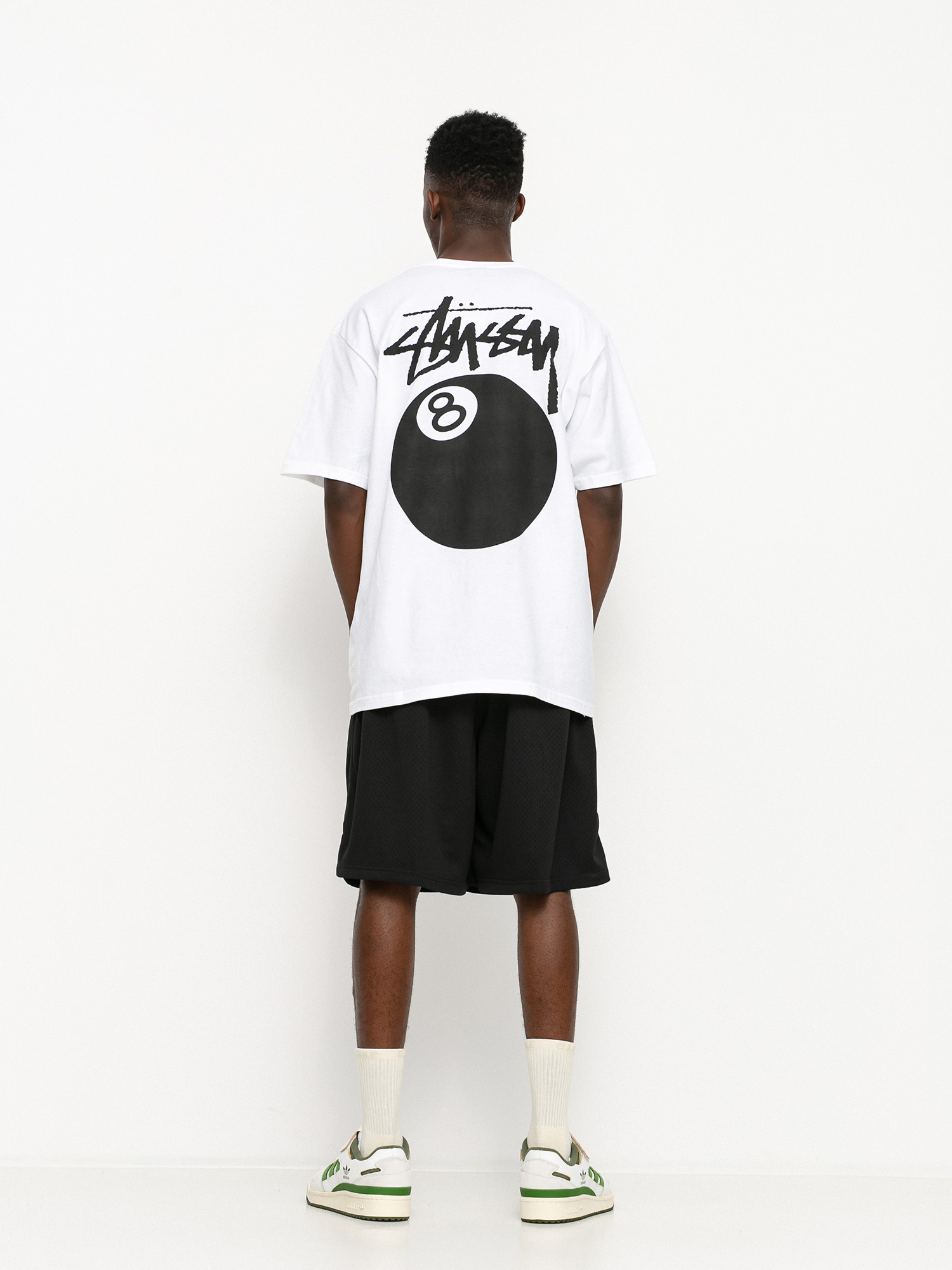 T-shirt Stussy 8 Ball (white)