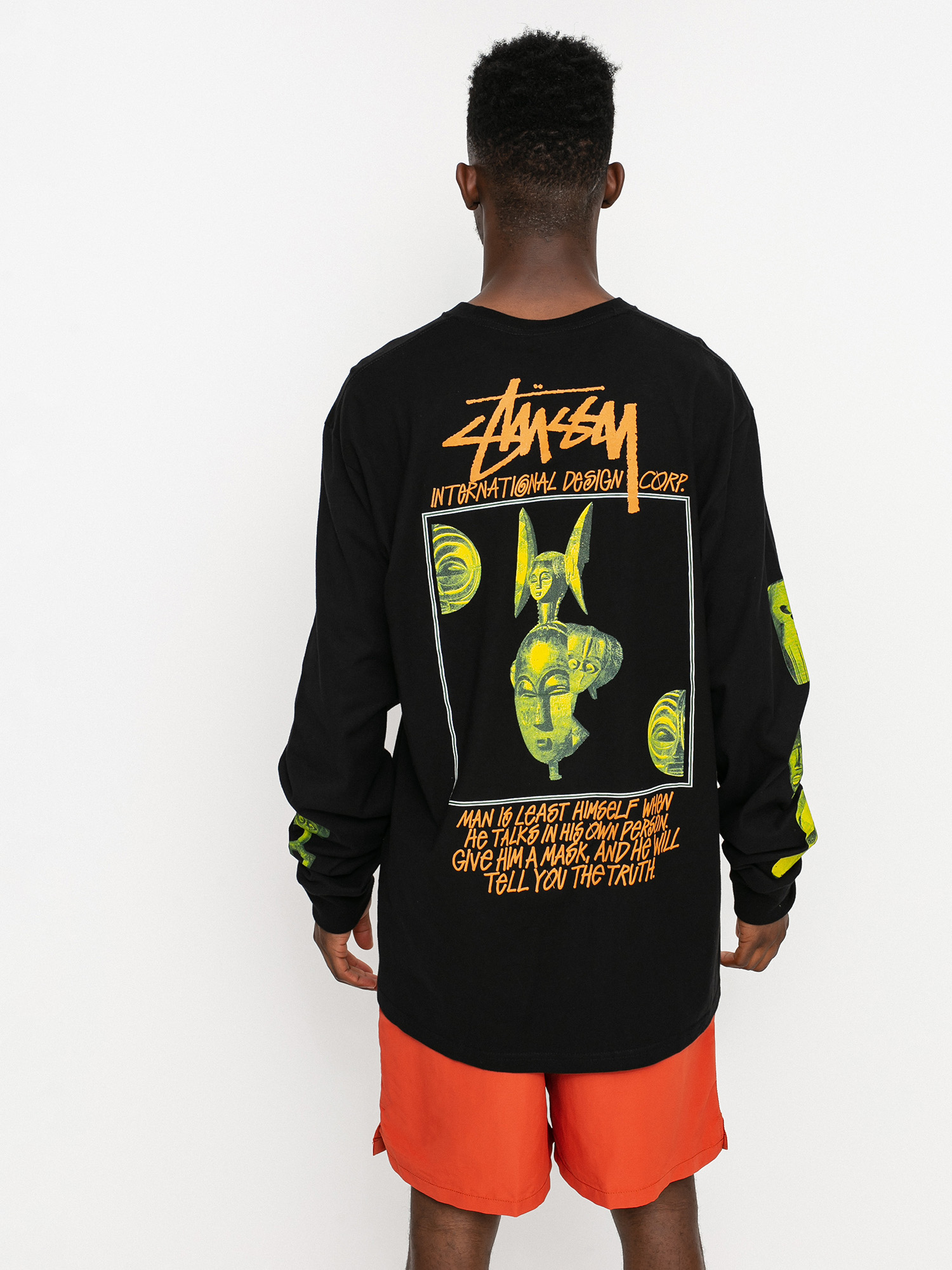 Longsleeve Stussy Masked (black)