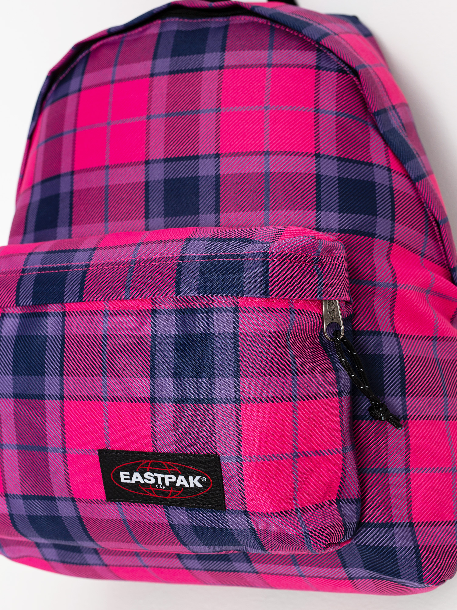 Plecak Eastpak Padded Pak R (checked fuchsia)