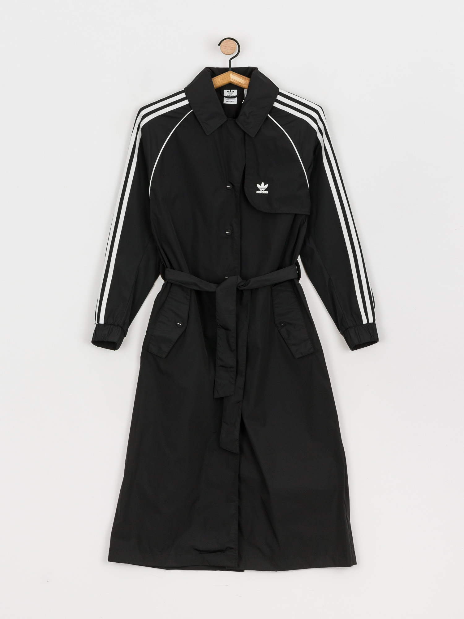 Płaszcz adidas Originals Trench Coat Wmn - czarny (black)