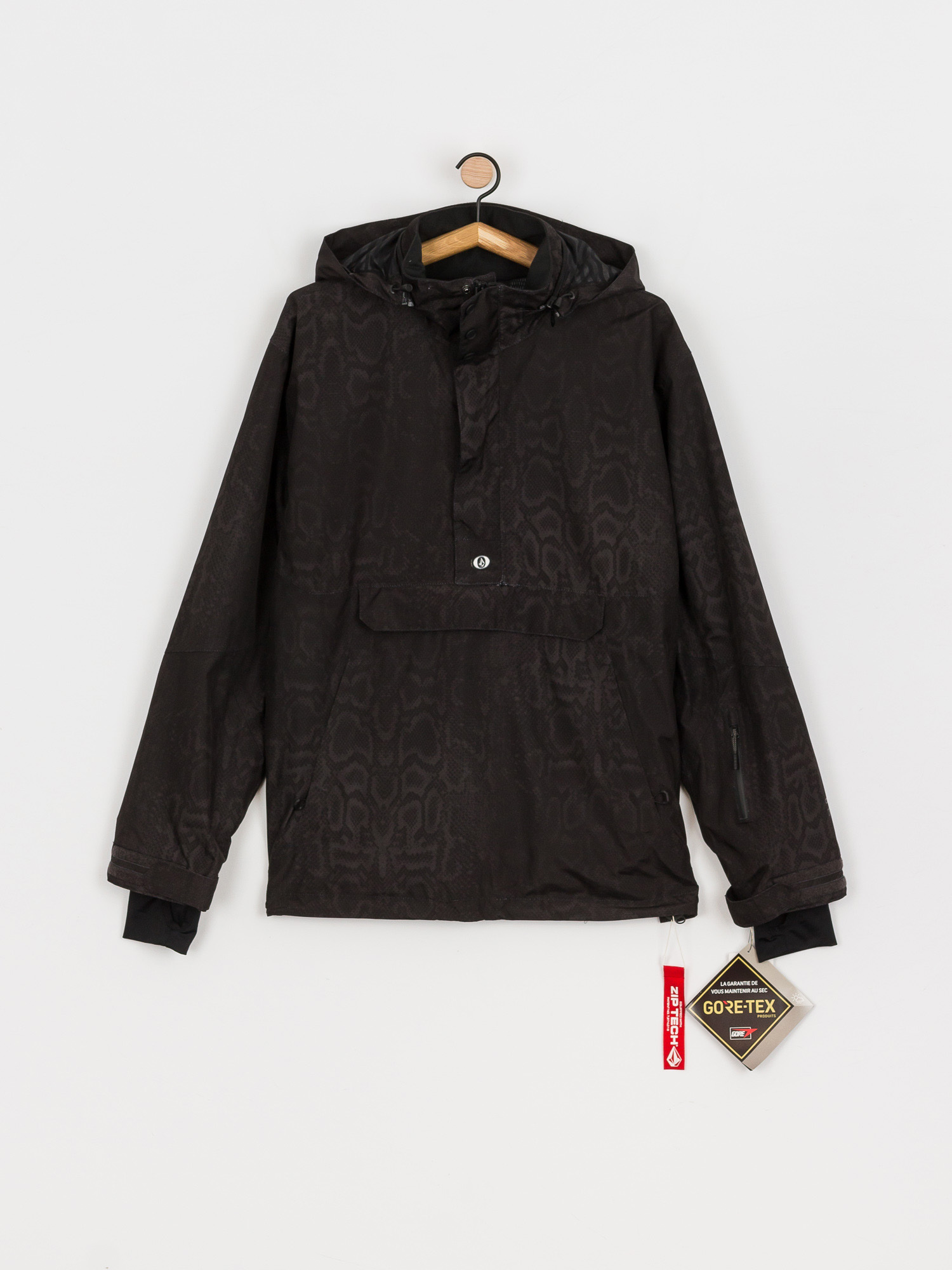 Kurtka snowboardowa Volcom Melo Gore Tex Pullover - czarny