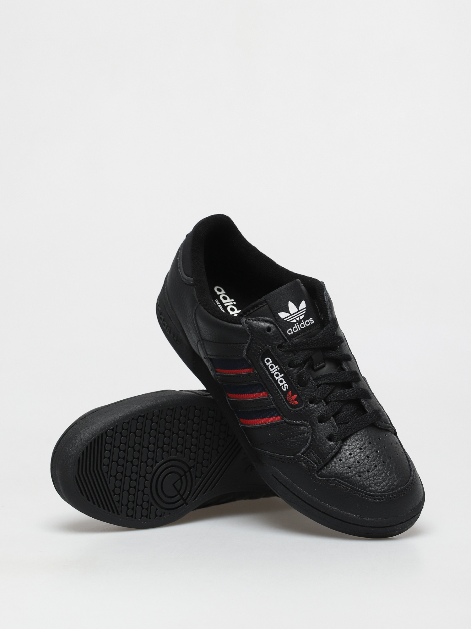 Buty adidas Originals Continental 80 Stripes (cblack/conavy/vivred)