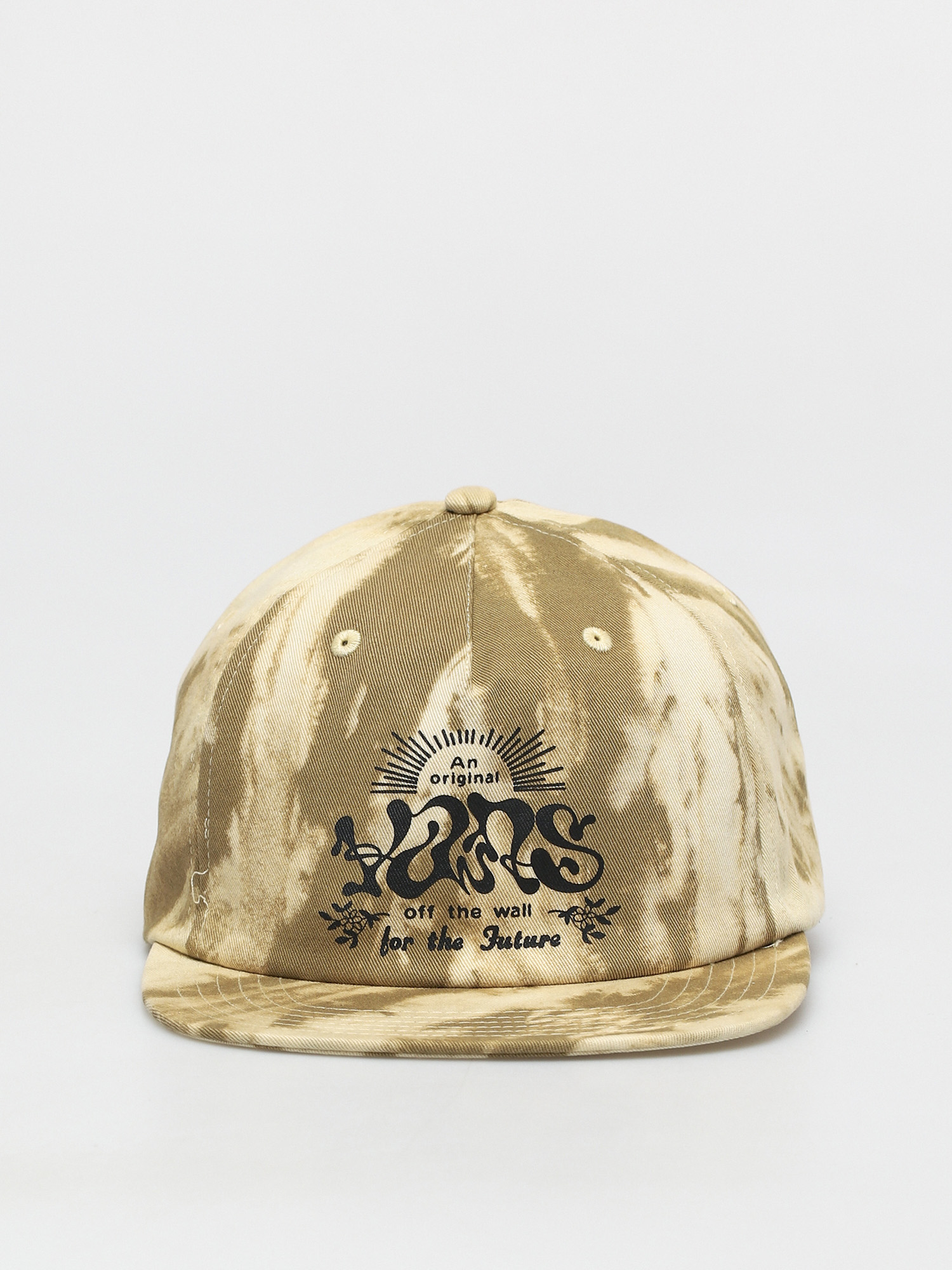 Czapka z daszkiem Vans Trippy Vans Shallow Unstructured (nutria/tie dye)