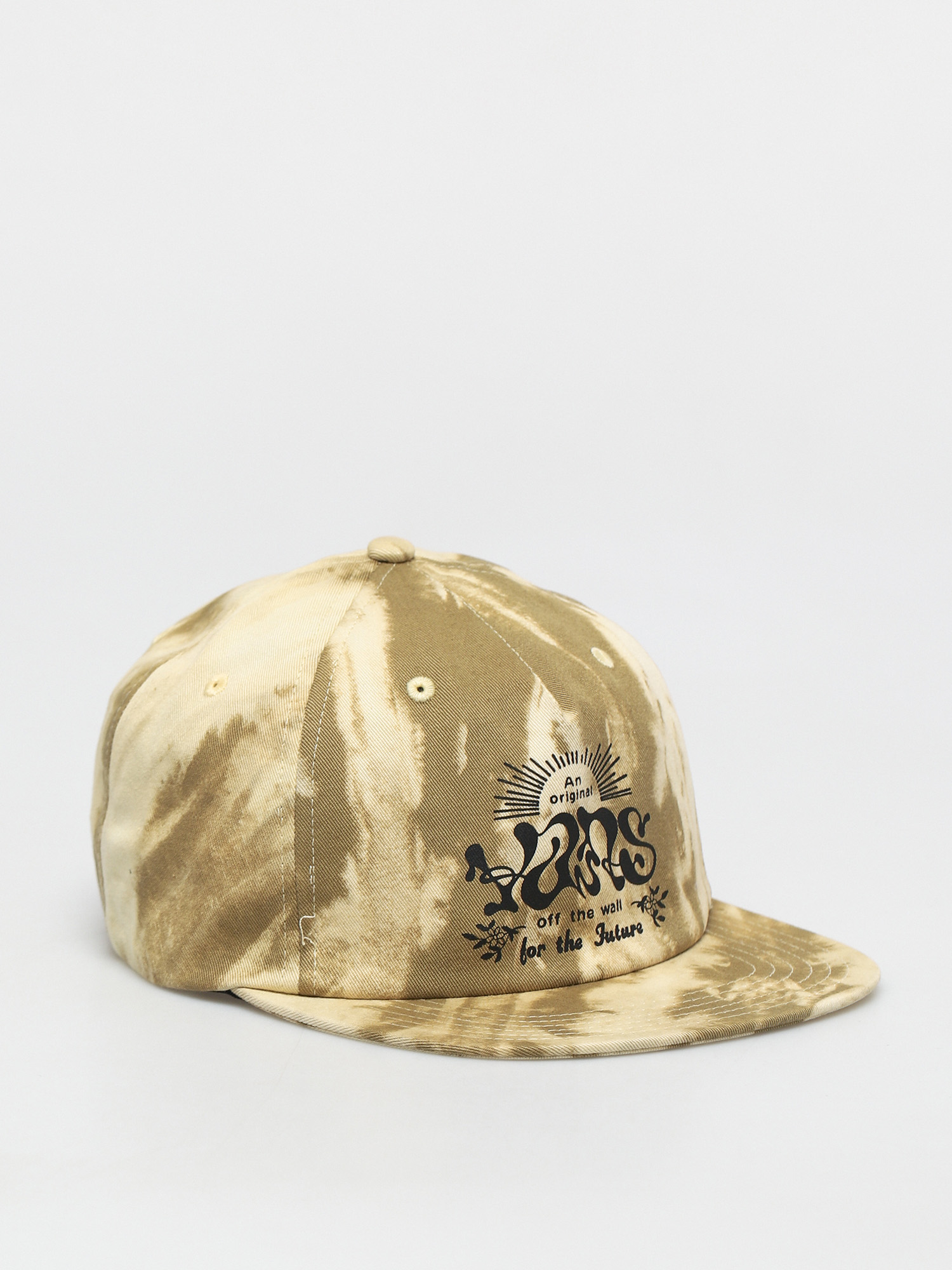 Czapka z daszkiem Vans Trippy Vans Shallow Unstructured (nutria/tie dye)