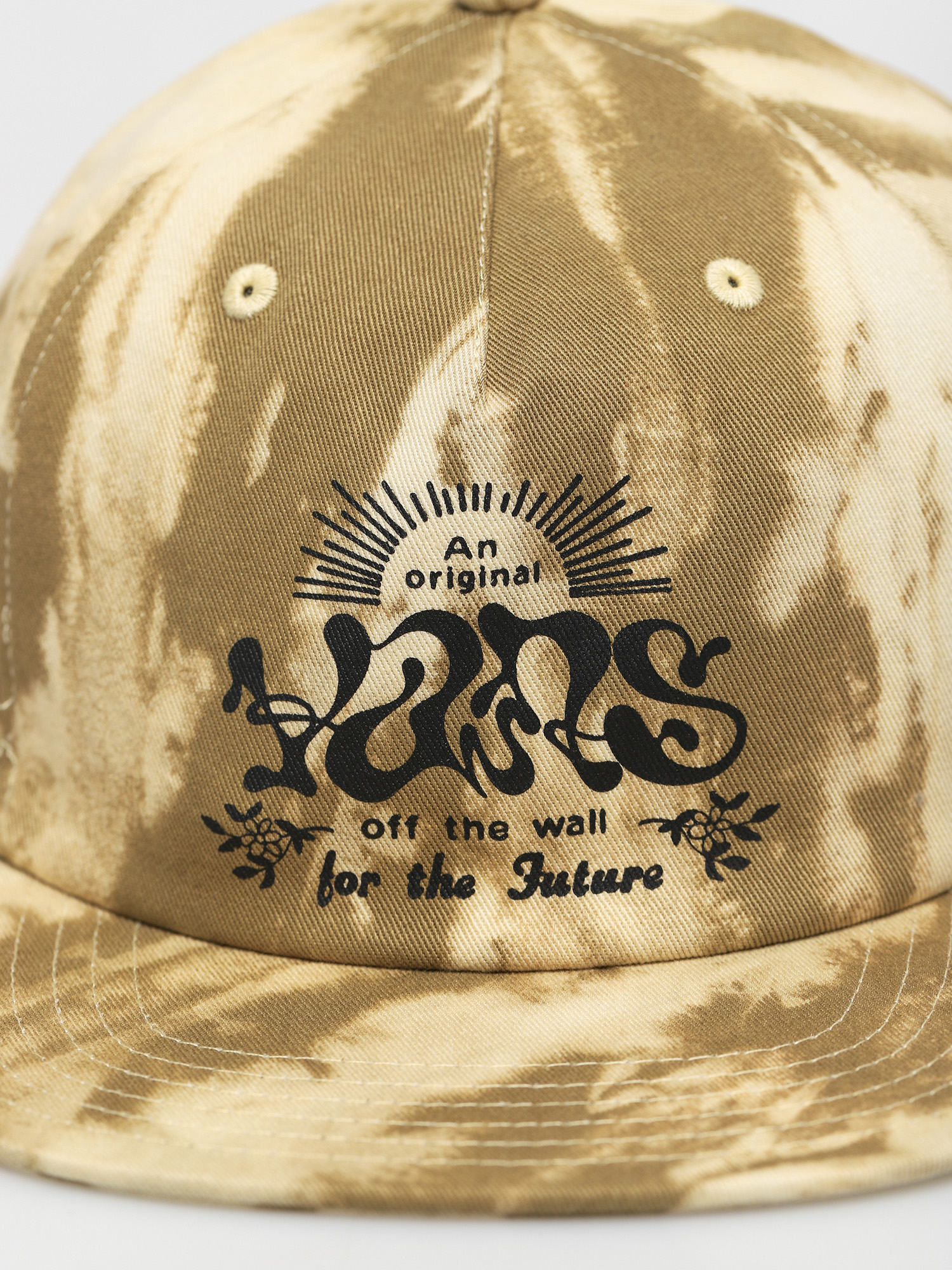 Czapka z daszkiem Vans Trippy Vans Shallow Unstructured (nutria/tie dye)