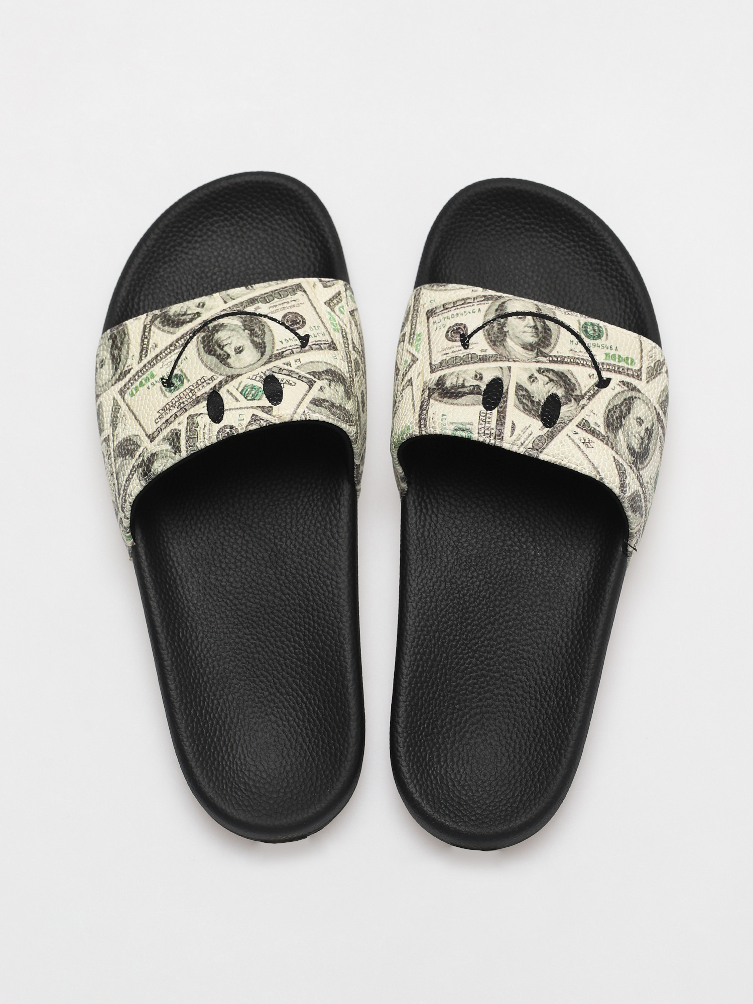Klapki Chinatown Market Smiley Money (black)