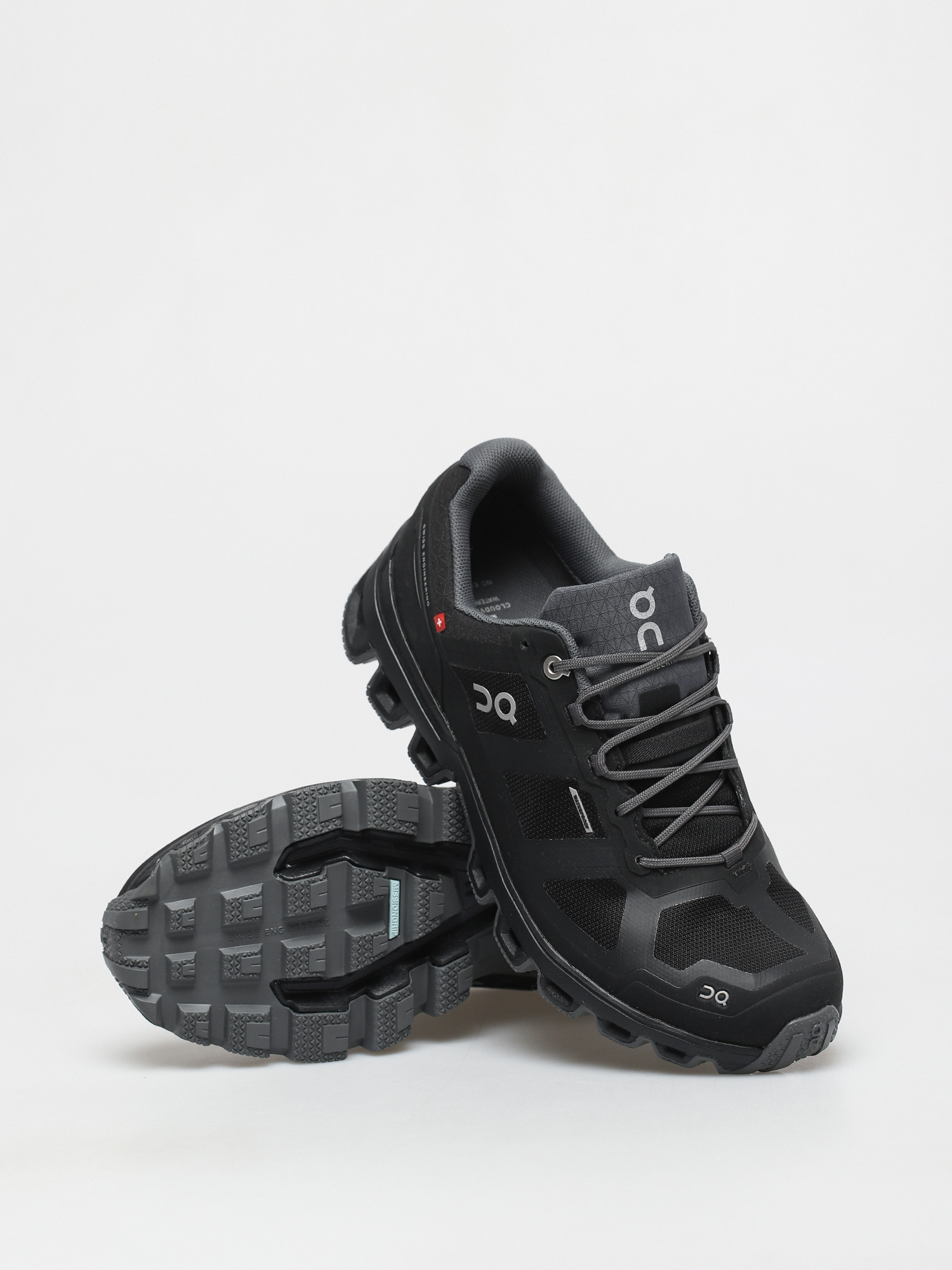 Buty On Running Cloudventure Waterproof (black/graphit)