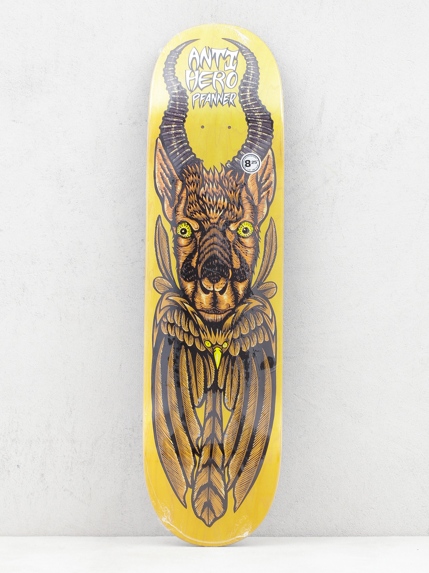 Deck Antihero Pfanner Totem (yellow)