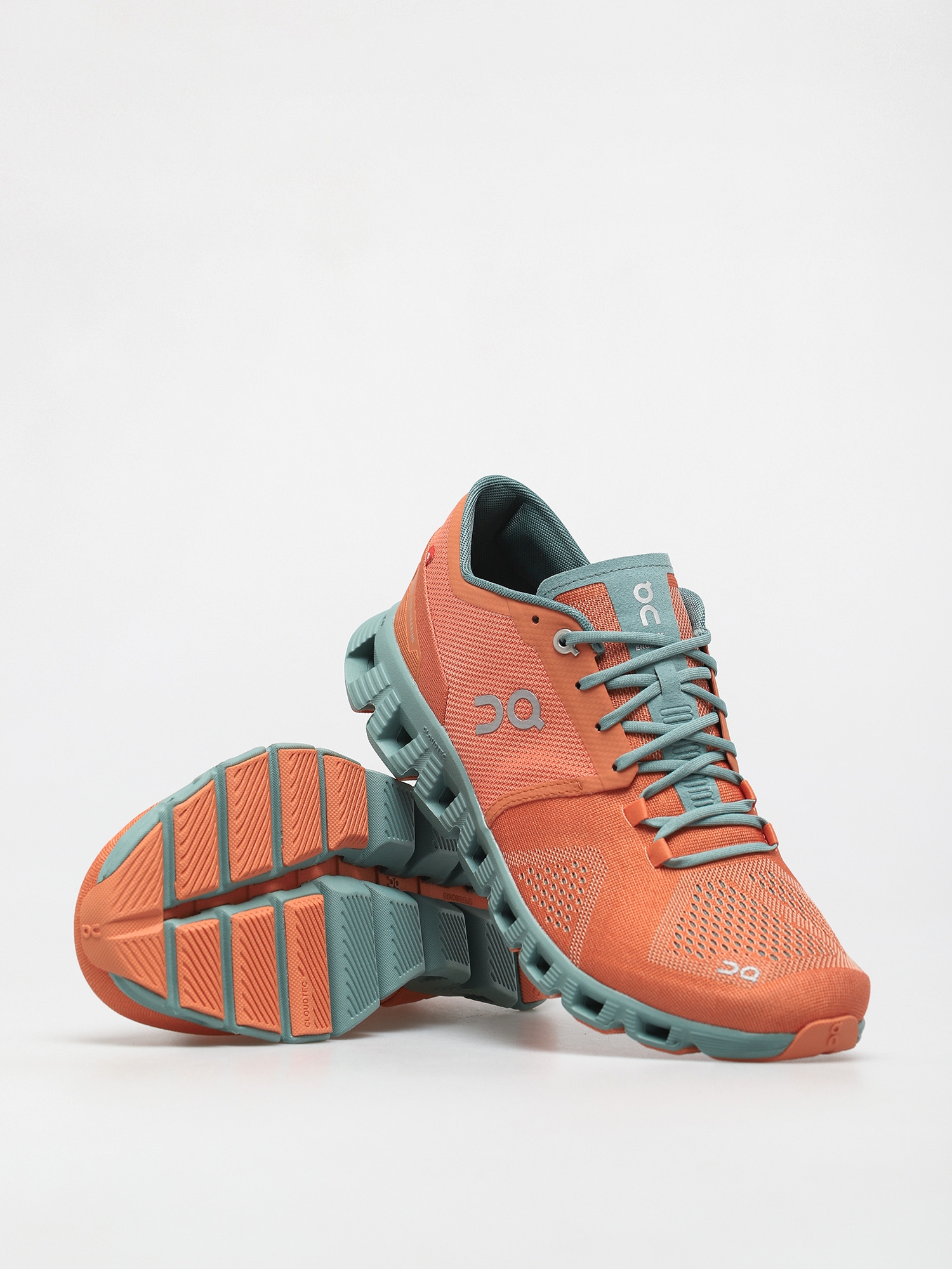 Buty On Running Cloud X (orange/sea)