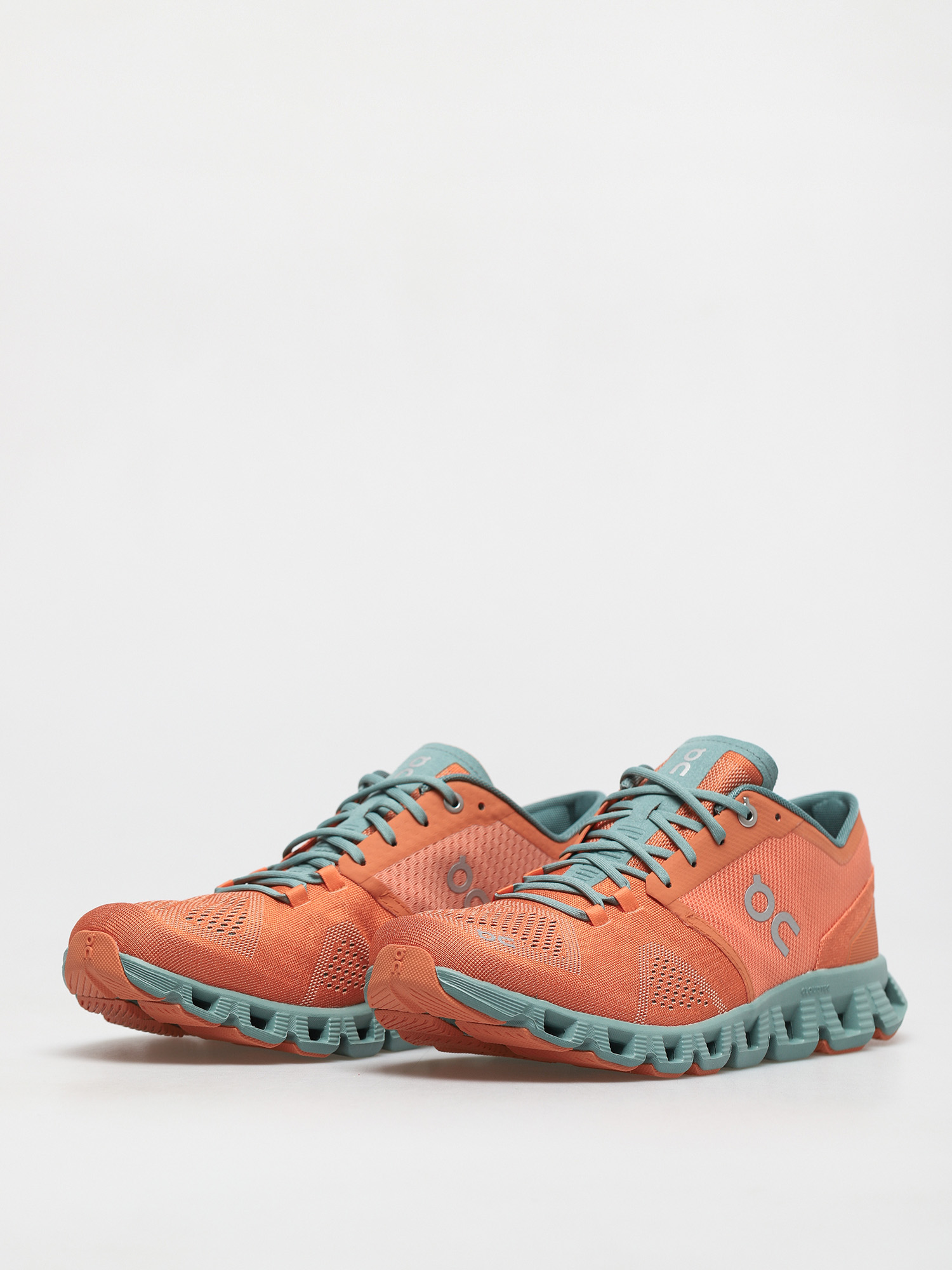 Buty On Running Cloud X (orange/sea)