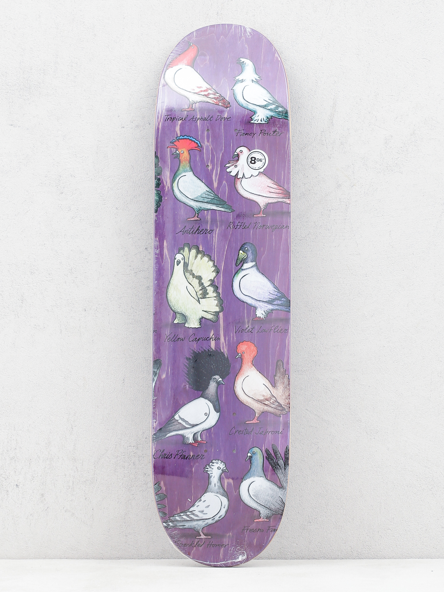 Deck Antihero Pfanner Show Pigeons (purple)